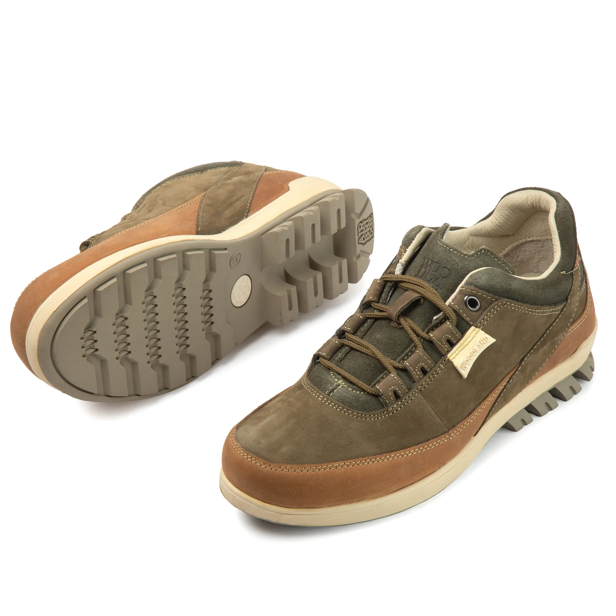Woodland Men’s Camel Versatile Nubuck Casual Shoes - Thumbnail 6