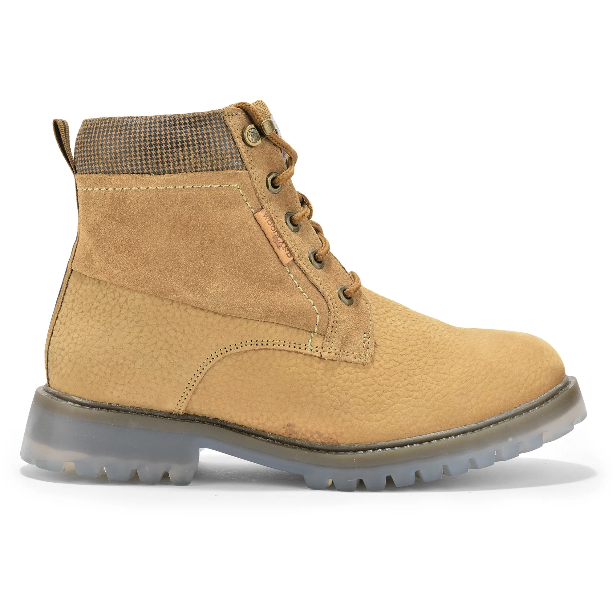 Woodland Camel Nubuk Ramblr High-Top Boots - Image 1