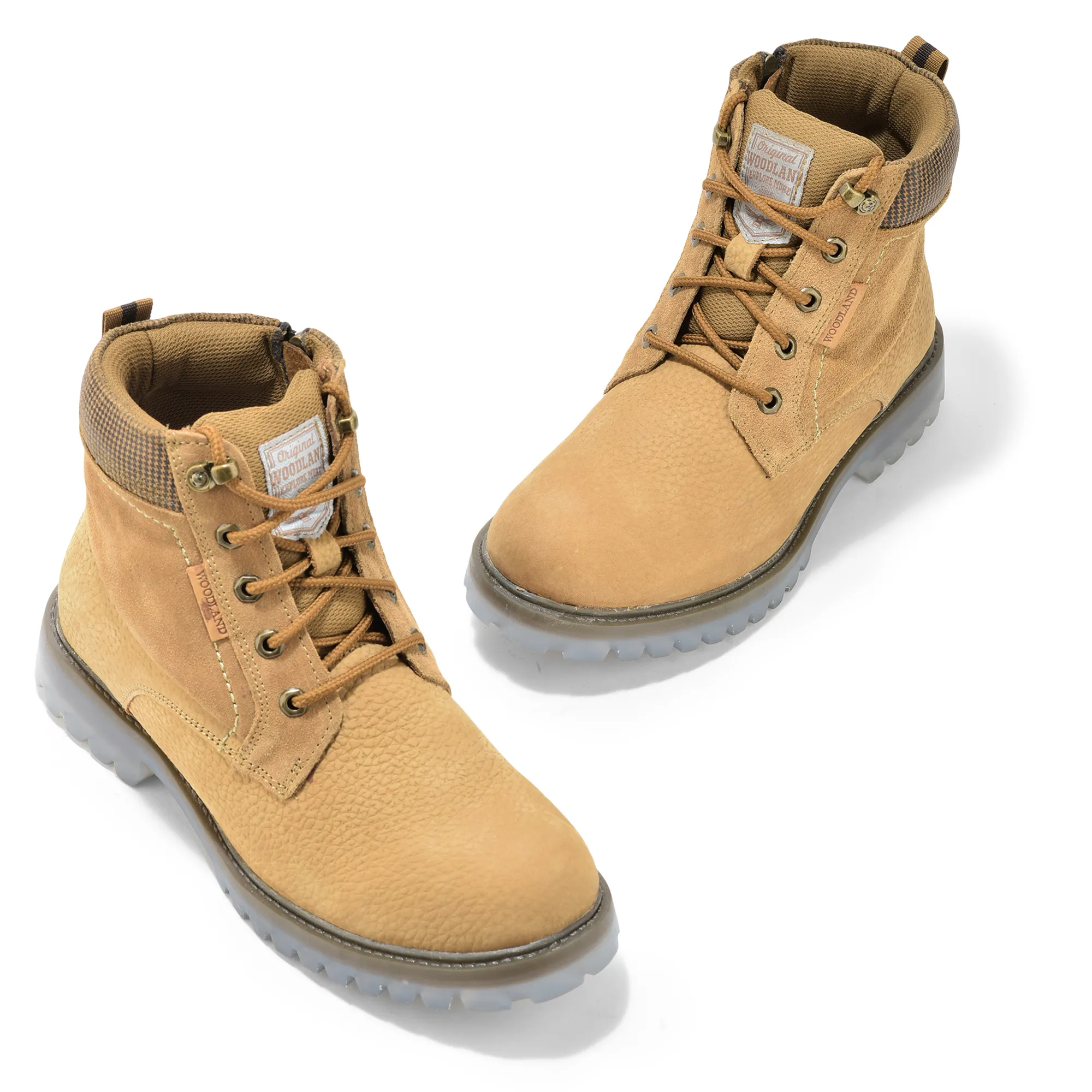 Woodland Camel Nubuk Ramblr High-Top Boots - Thumbnail 2