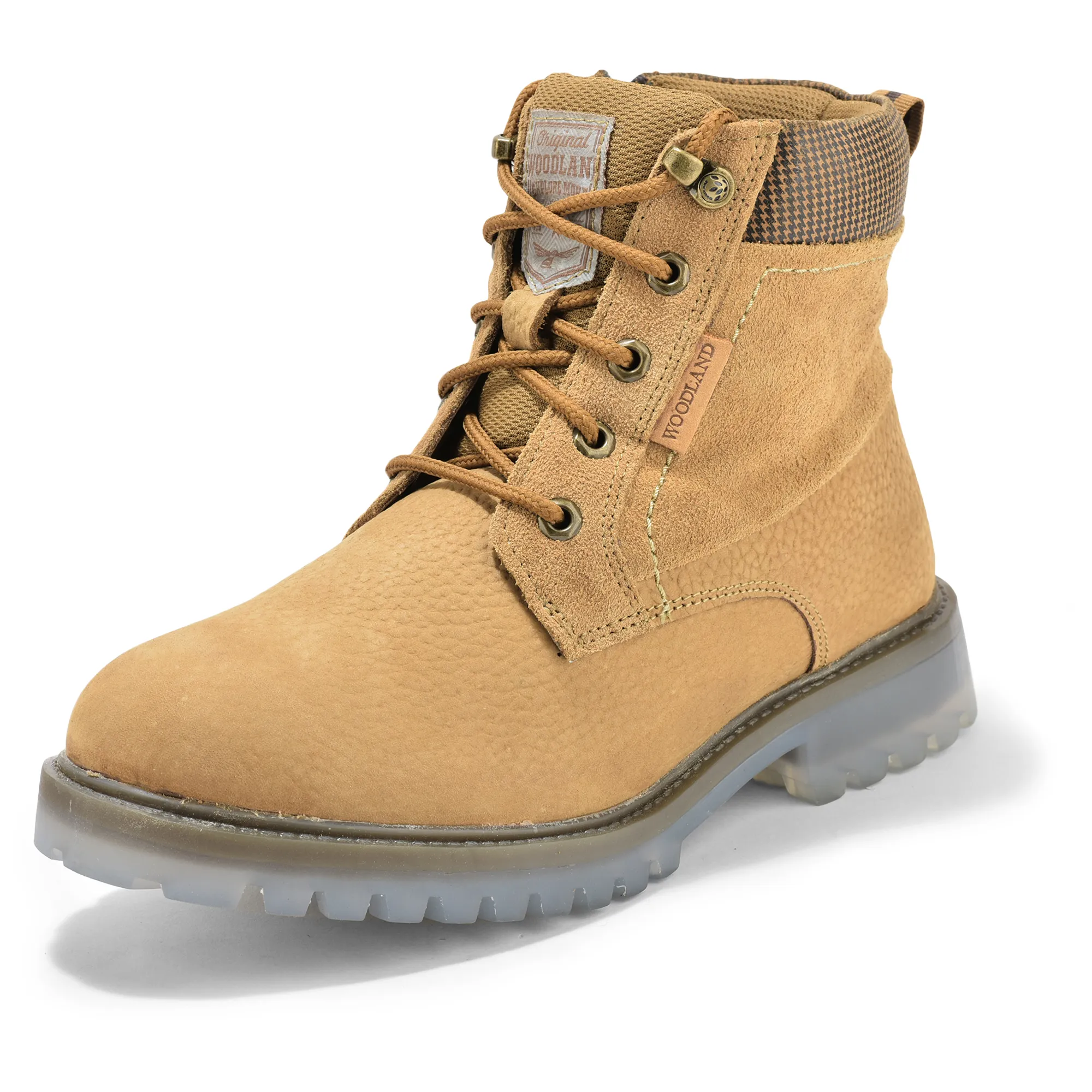 Woodland Camel Nubuk Ramblr High-Top Boots - Thumbnail 3