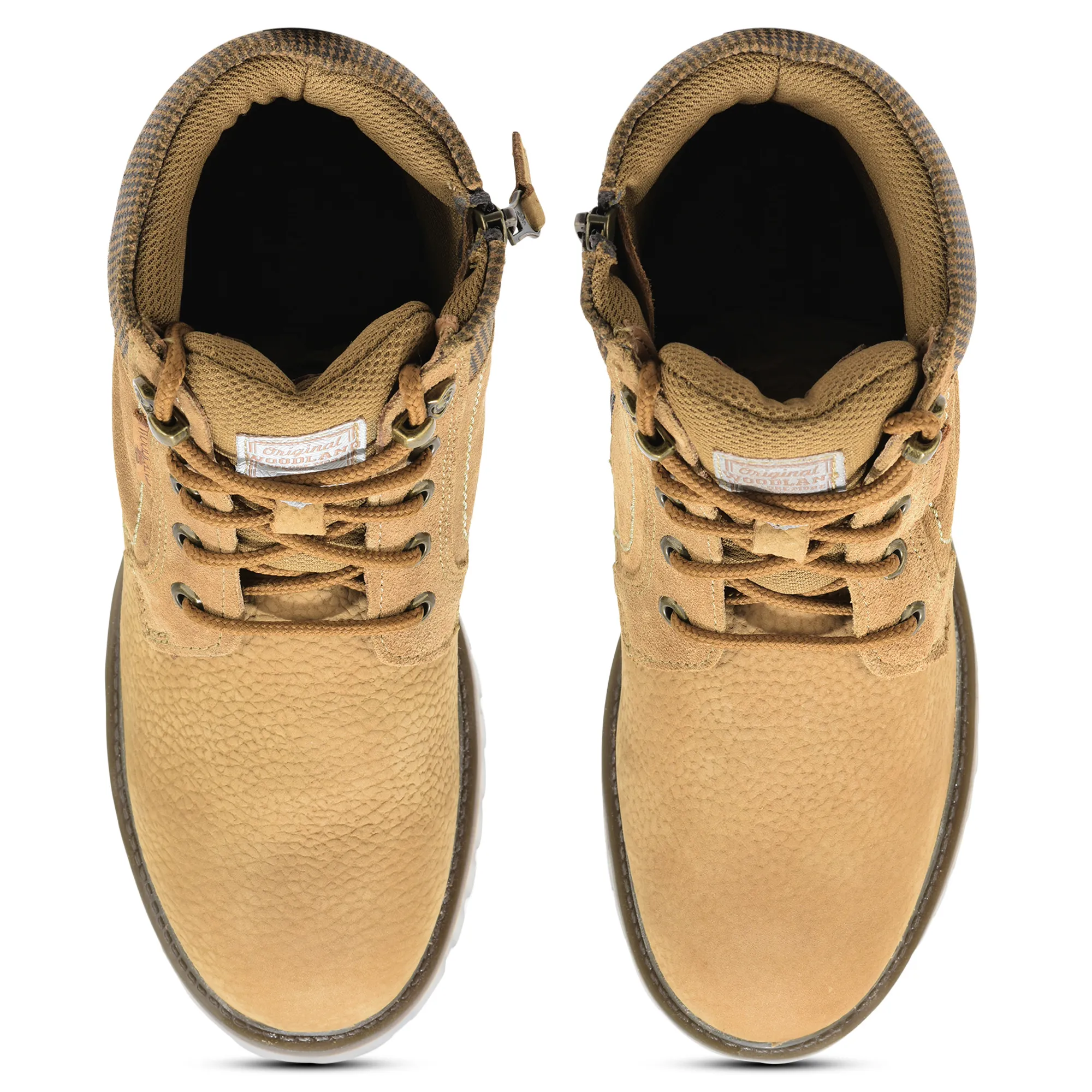 Woodland Camel Nubuk Ramblr High-Top Boots - Thumbnail 4