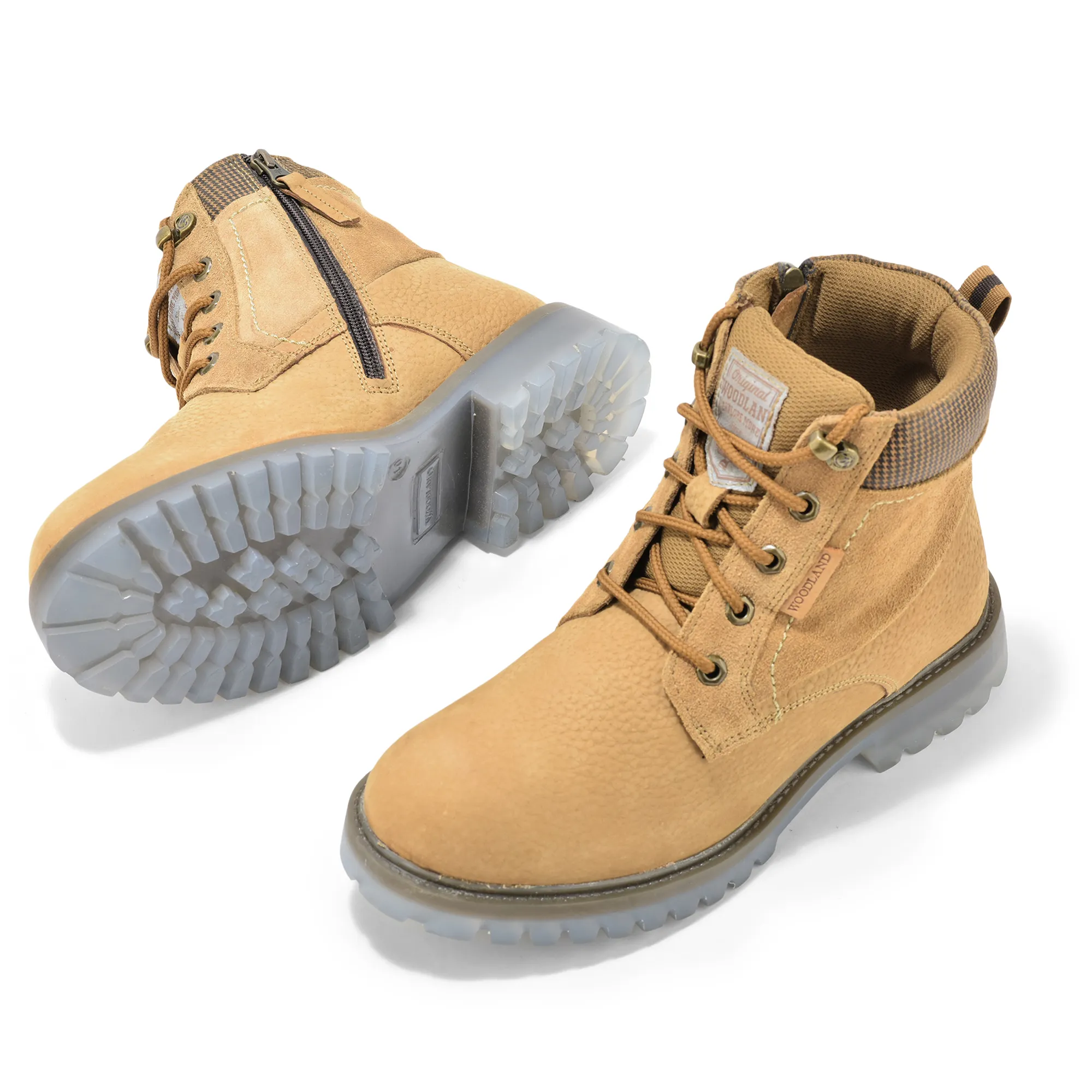 Woodland Camel Nubuk Ramblr High-Top Boots - Thumbnail 5
