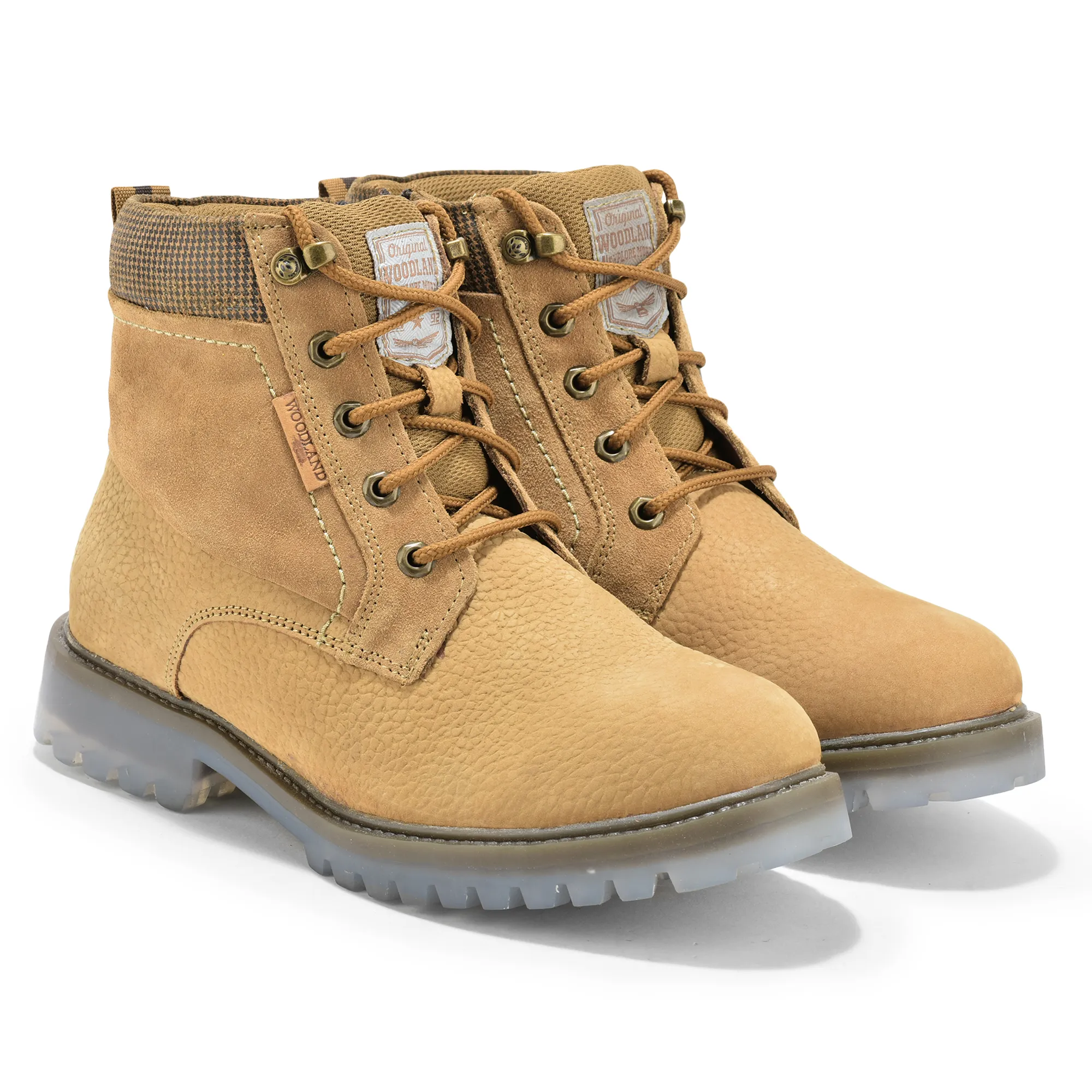 Woodland Camel Nubuk Ramblr High-Top Boots - Thumbnail 7