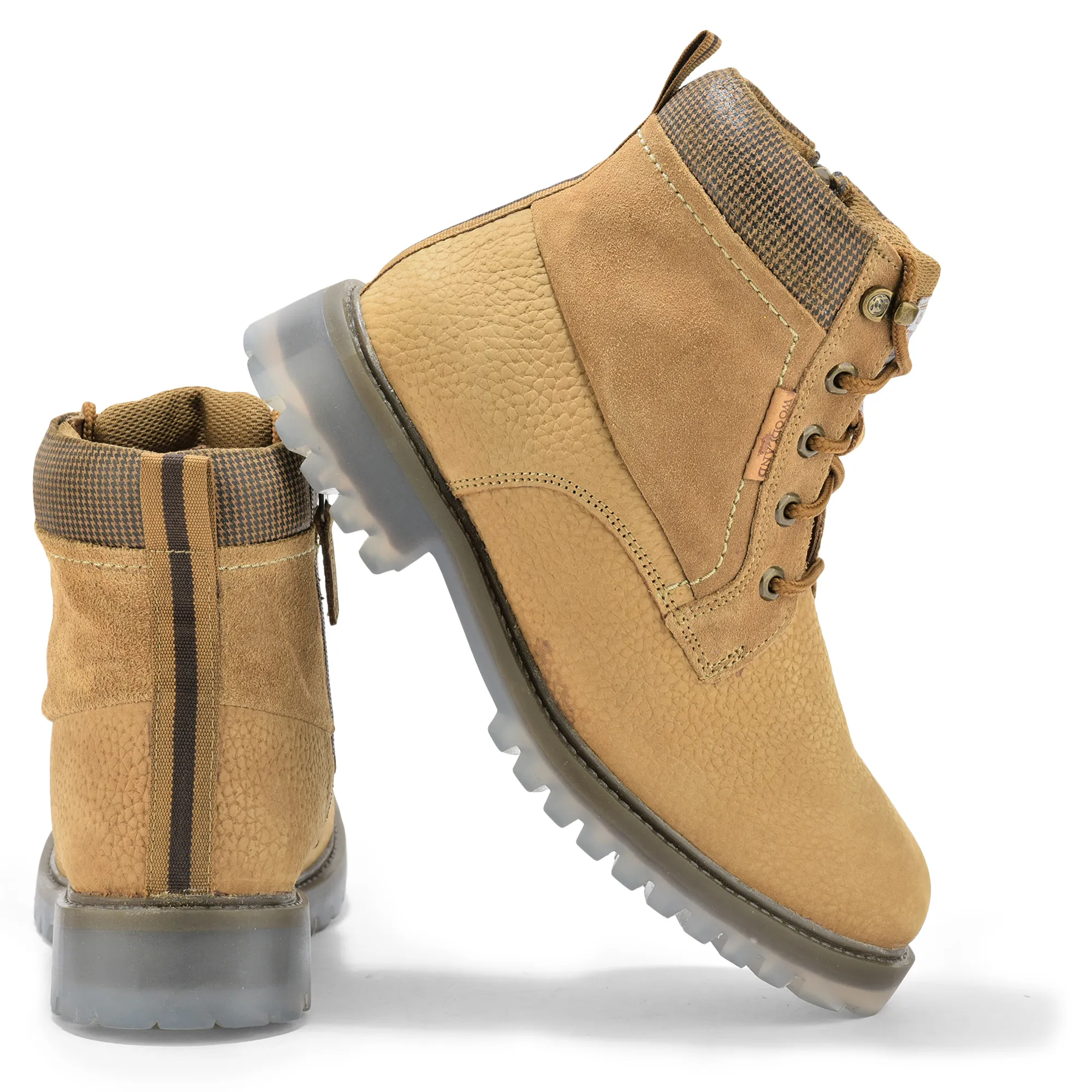 Woodland Camel Nubuk Ramblr High-Top Boots - Thumbnail 10