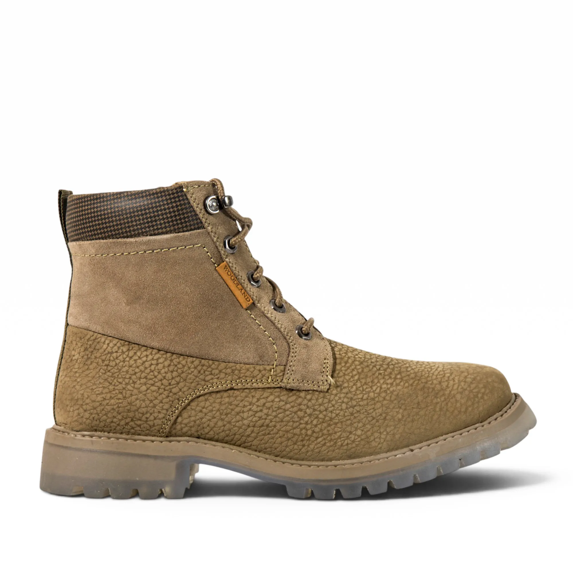 Woodland Dubai Khaki Nubuk Ramblr High-Top Boots - Thumbnail 2