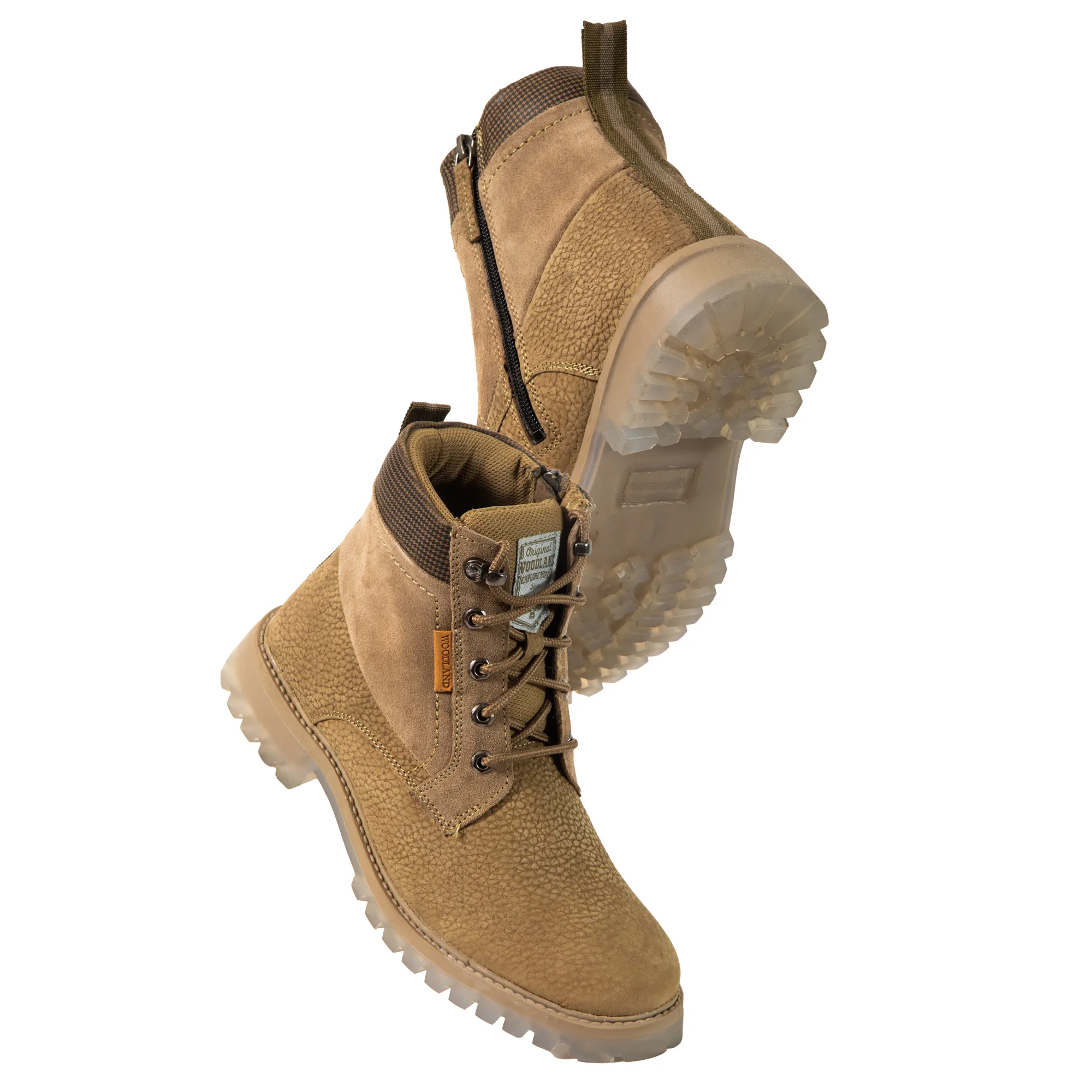 Woodland Dubai Khaki Nubuk Ramblr High-Top Boots - Thumbnail 6