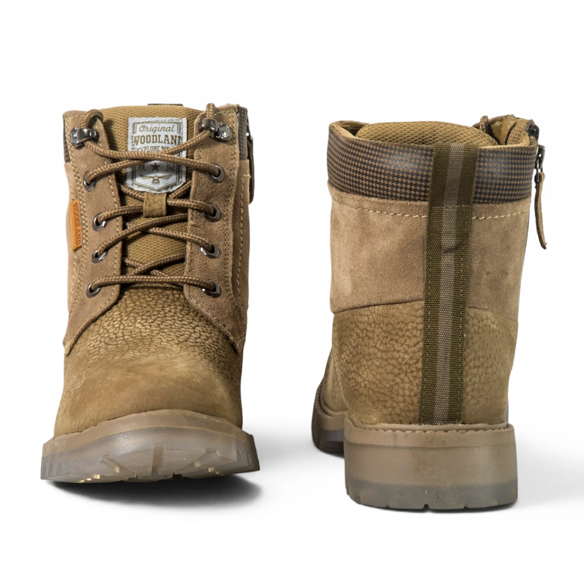 Woodland Dubai Khaki Nubuk Ramblr High-Top Boots - Thumbnail 7
