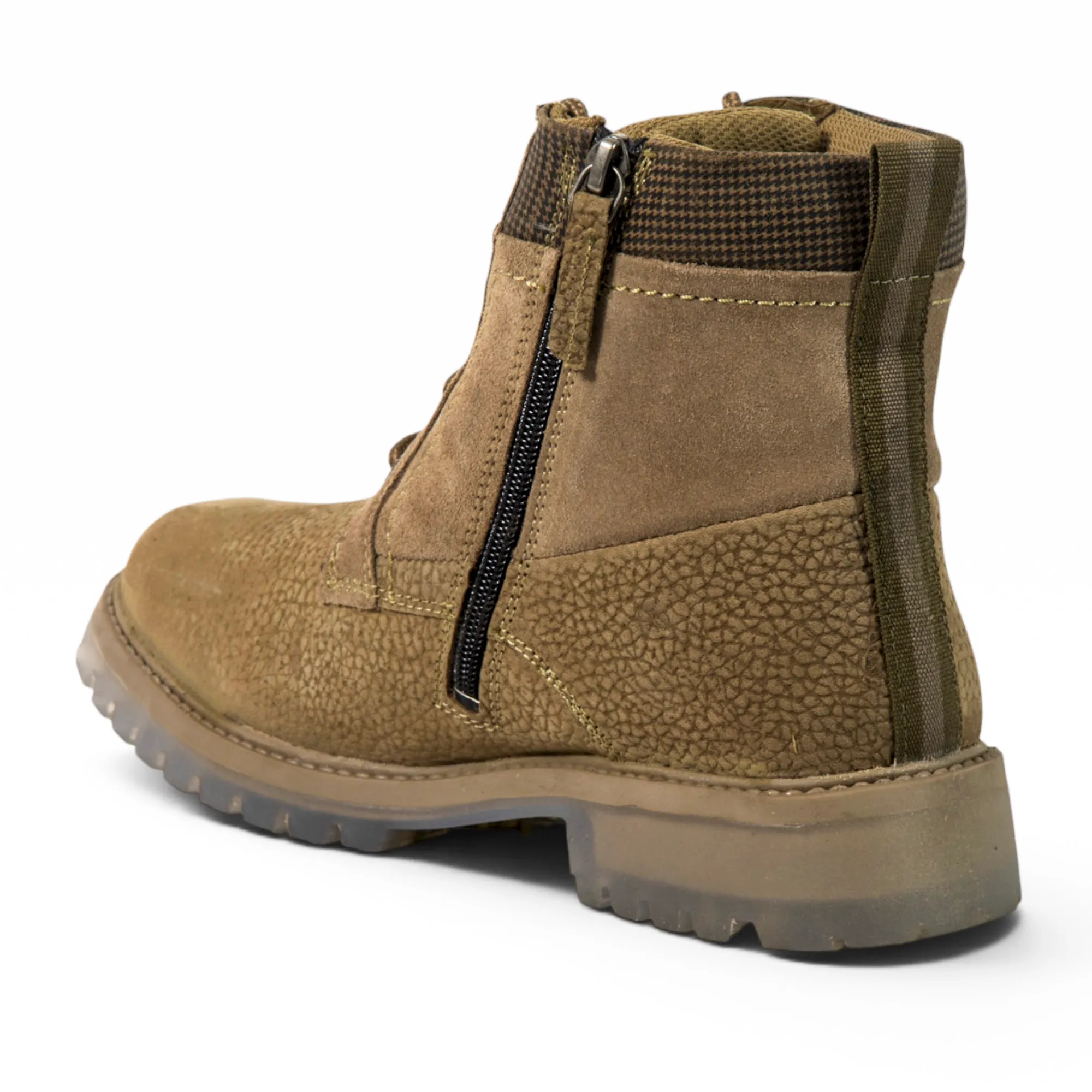 Woodland Dubai Khaki Nubuk Ramblr High-Top Boots - Thumbnail 13