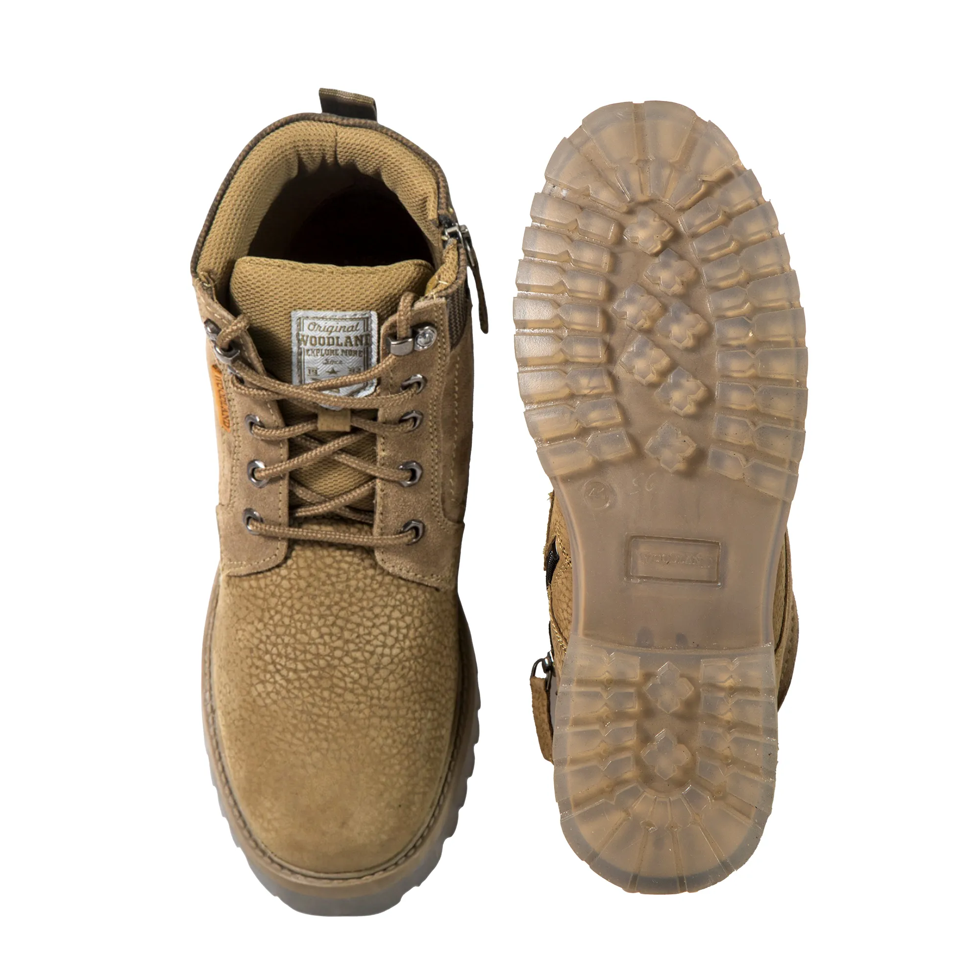 Woodland Dubai Khaki Nubuk Ramblr High-Top Boots - Thumbnail 15