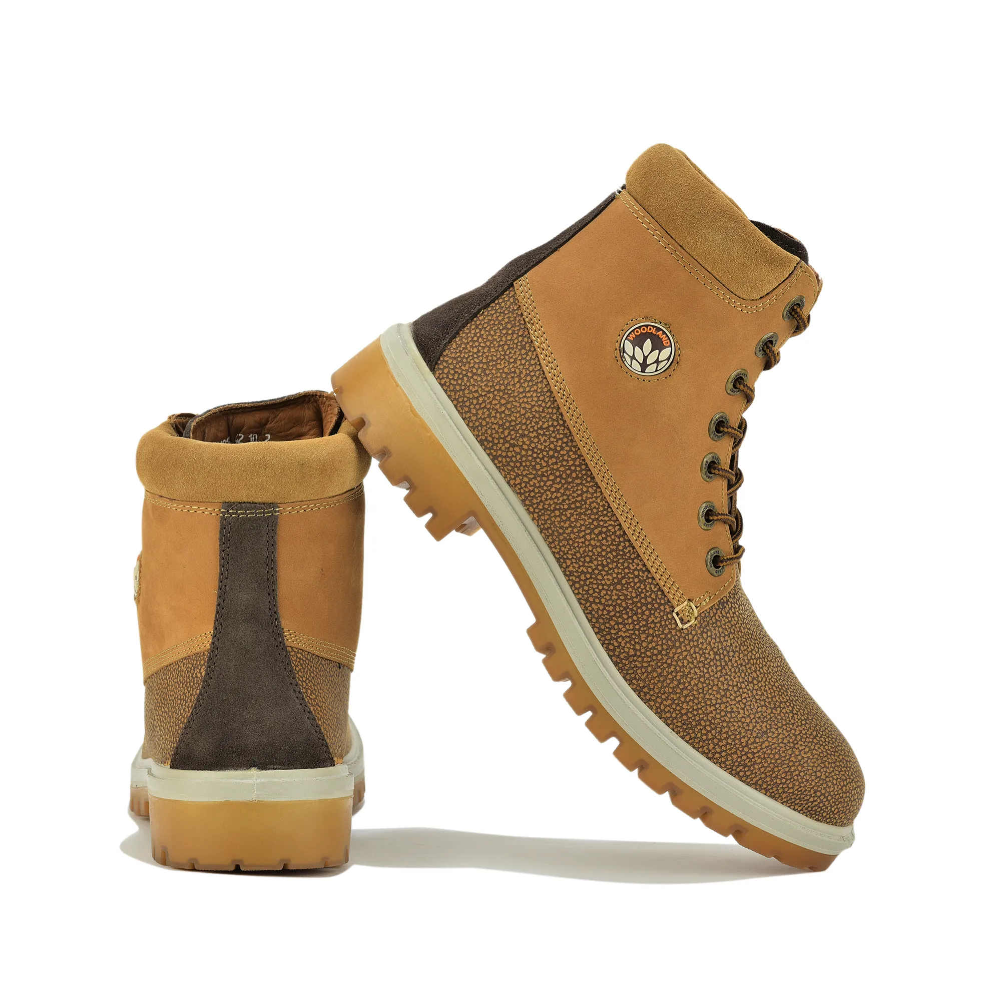 Woodland Camel Nubuk Lace-Up Boot - Thumbnail 10