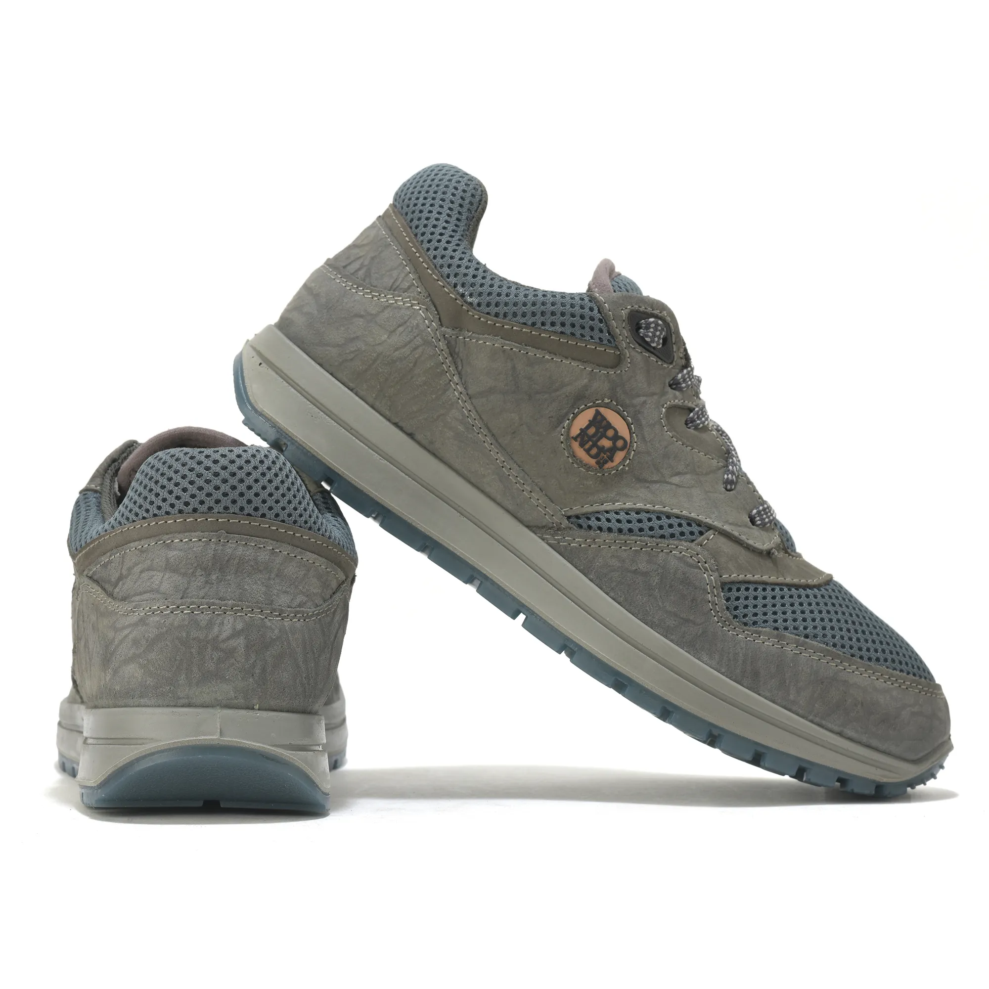 Woodland Comfortable Grey Men Casual Lace-up  Shoes - Thumbnail 10