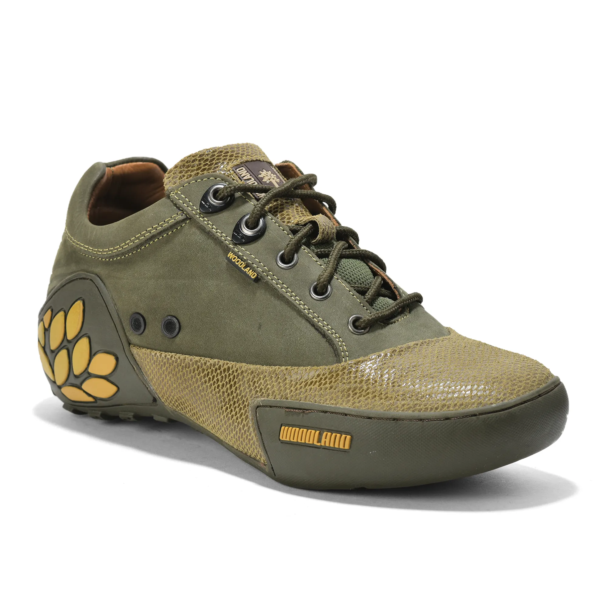 Woodland OLIVE GREEN casual shoes - Thumbnail 4