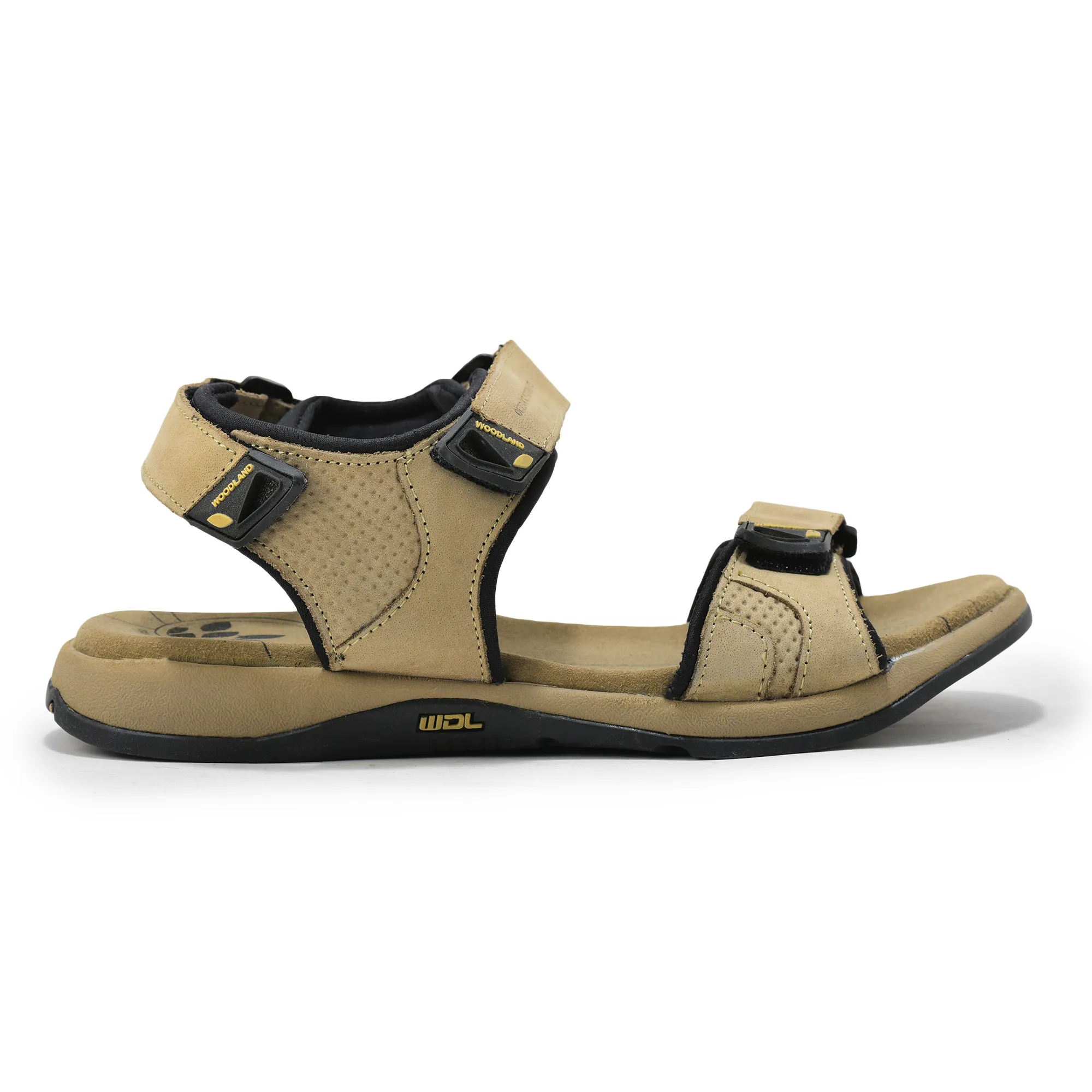 Khaki Sandals For Men - Thumbnail 2