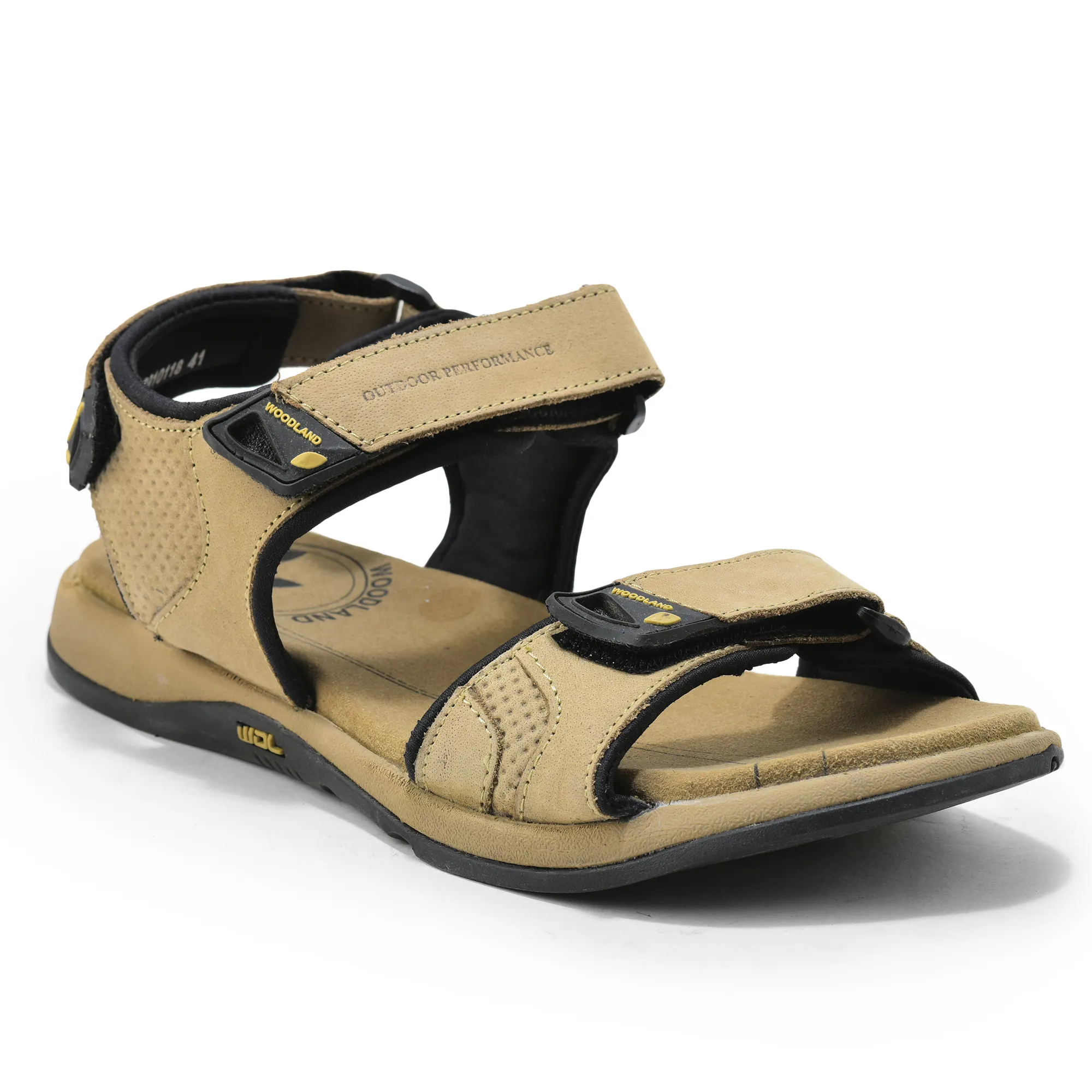 Khaki Sandals For Men - Thumbnail 3