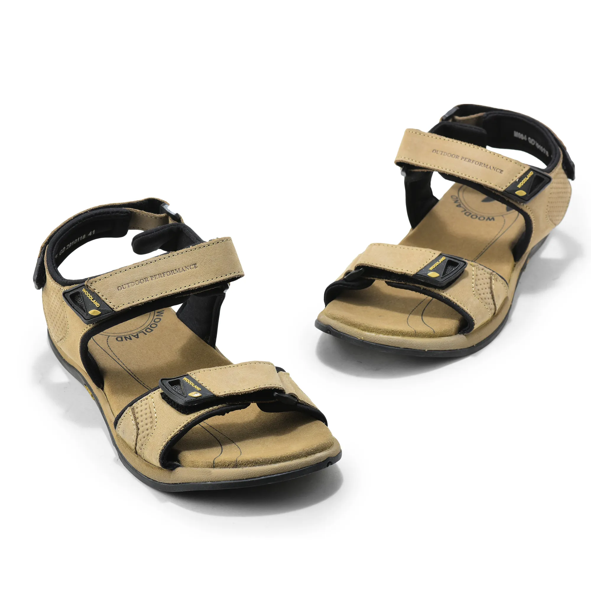 Khaki Sandals For Men - Thumbnail 4