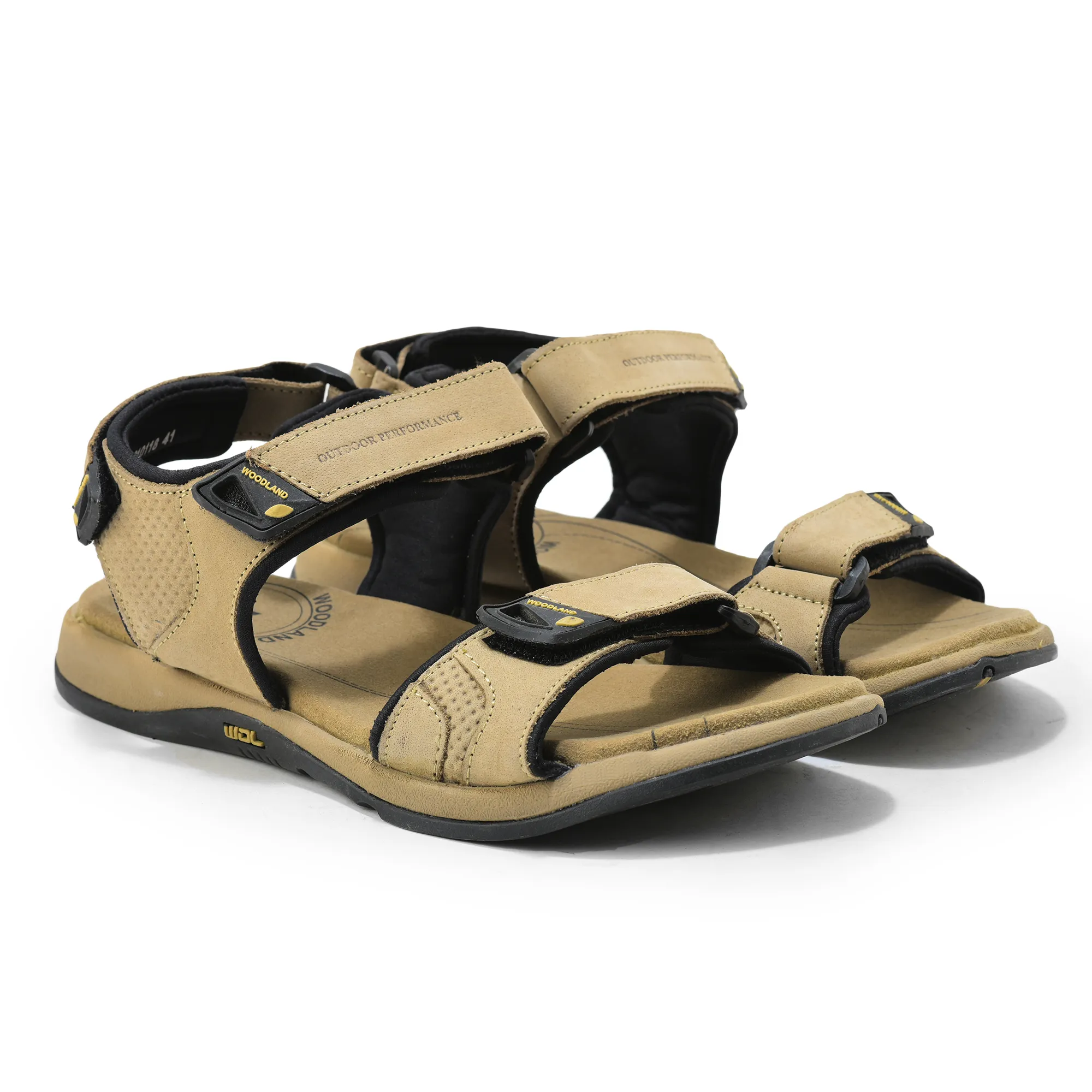 Khaki Sandals For Men - Thumbnail 8