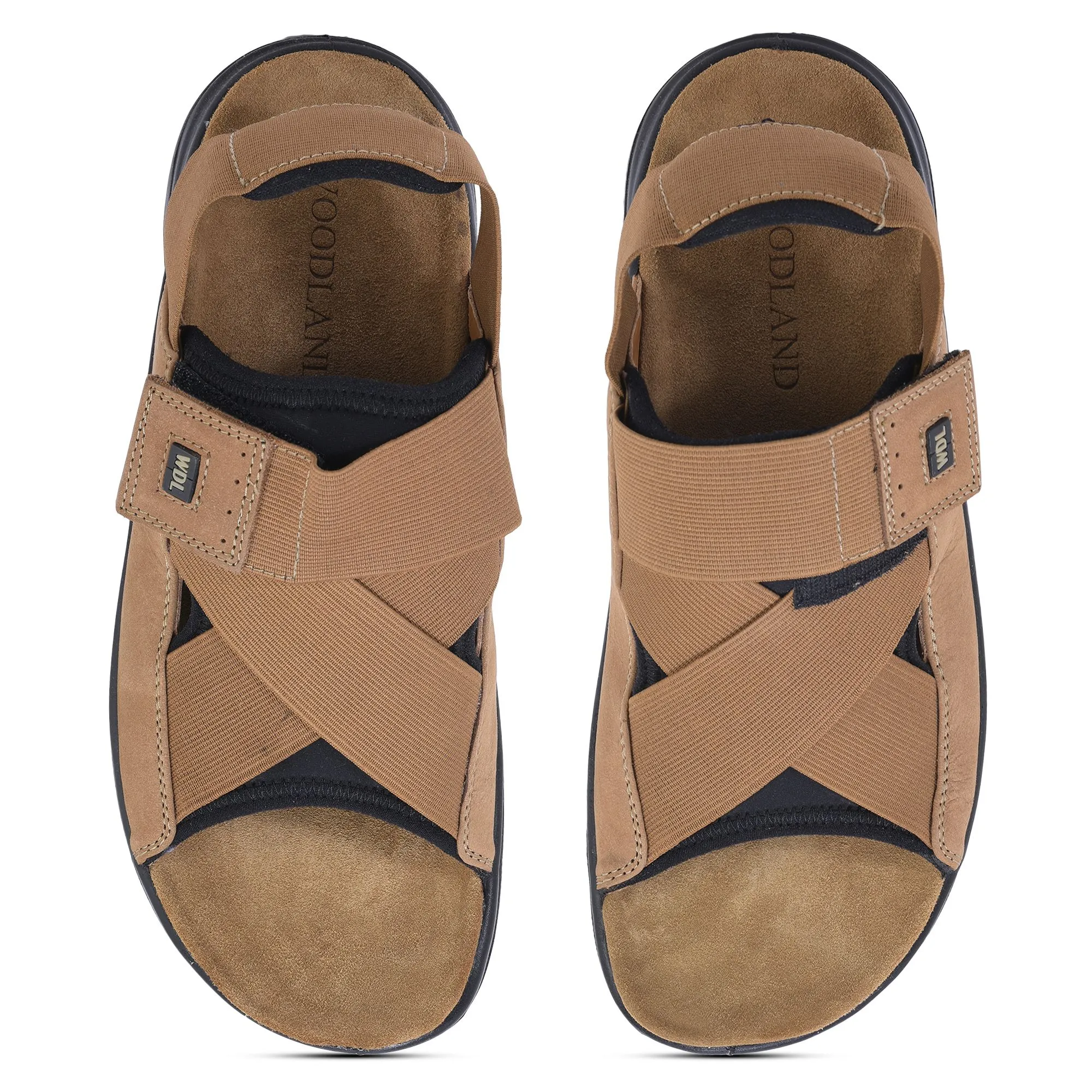 Camel casual sandal for men - Thumbnail 3