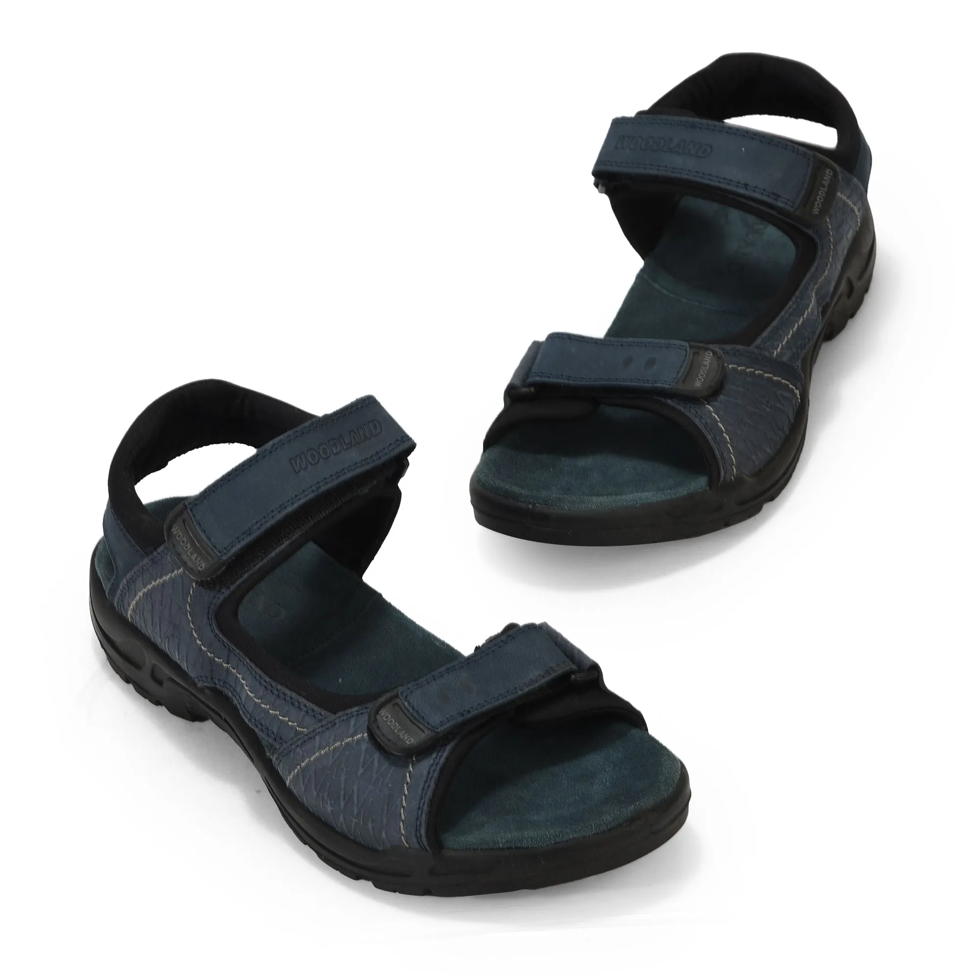 Royal blue casual sandal for men - Thumbnail 2
