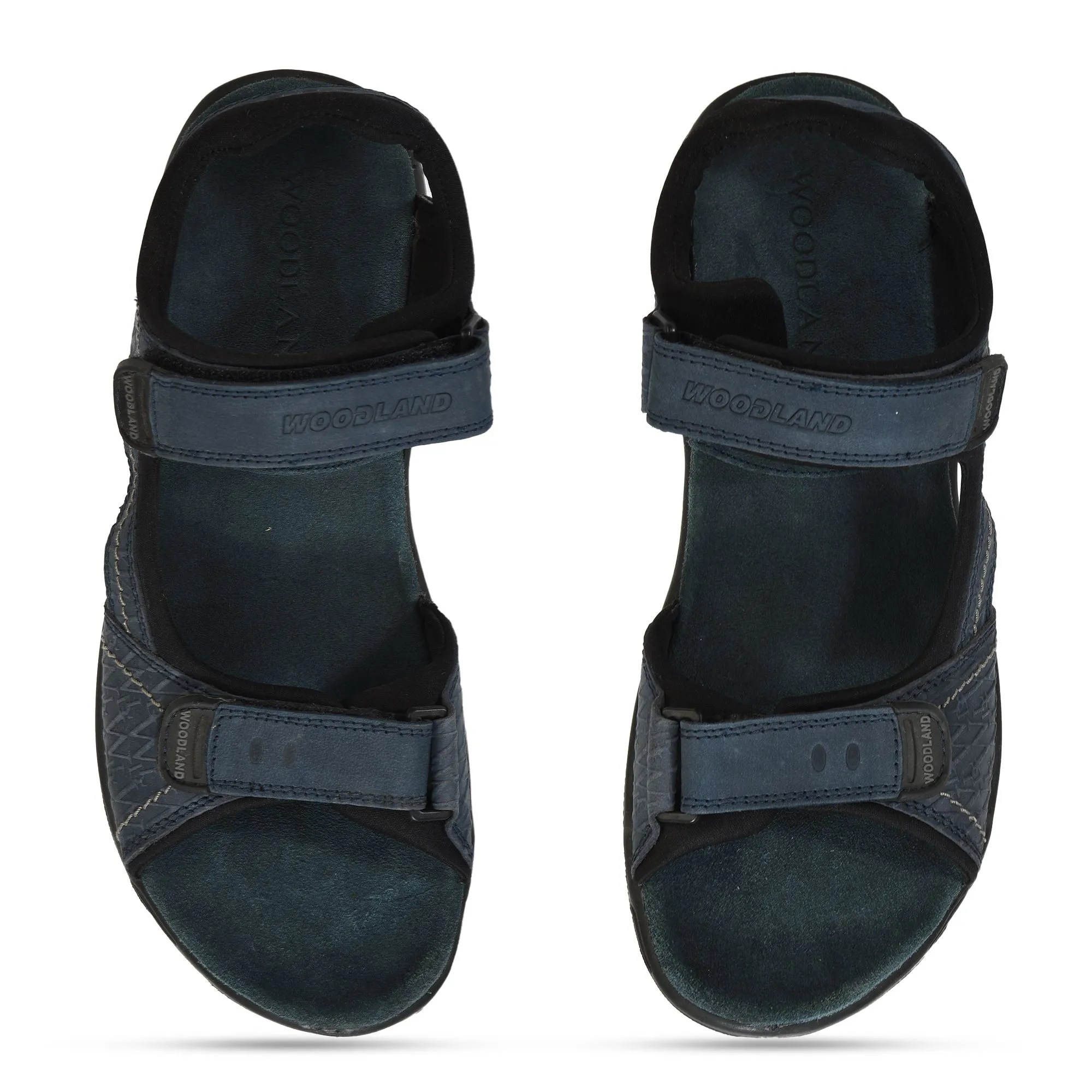 Royal blue casual sandal for men - Thumbnail 3