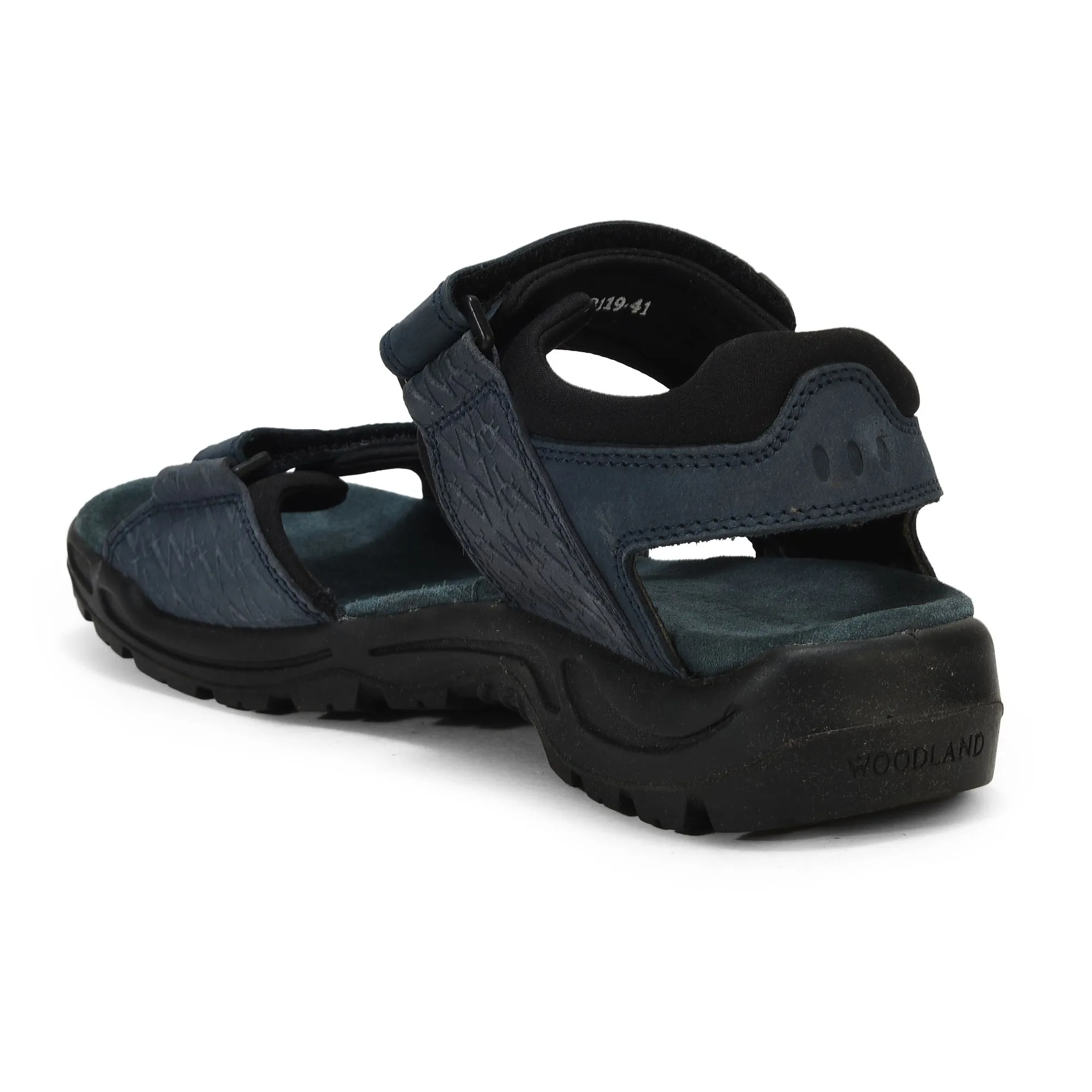 Royal blue casual sandal for men - Thumbnail 5