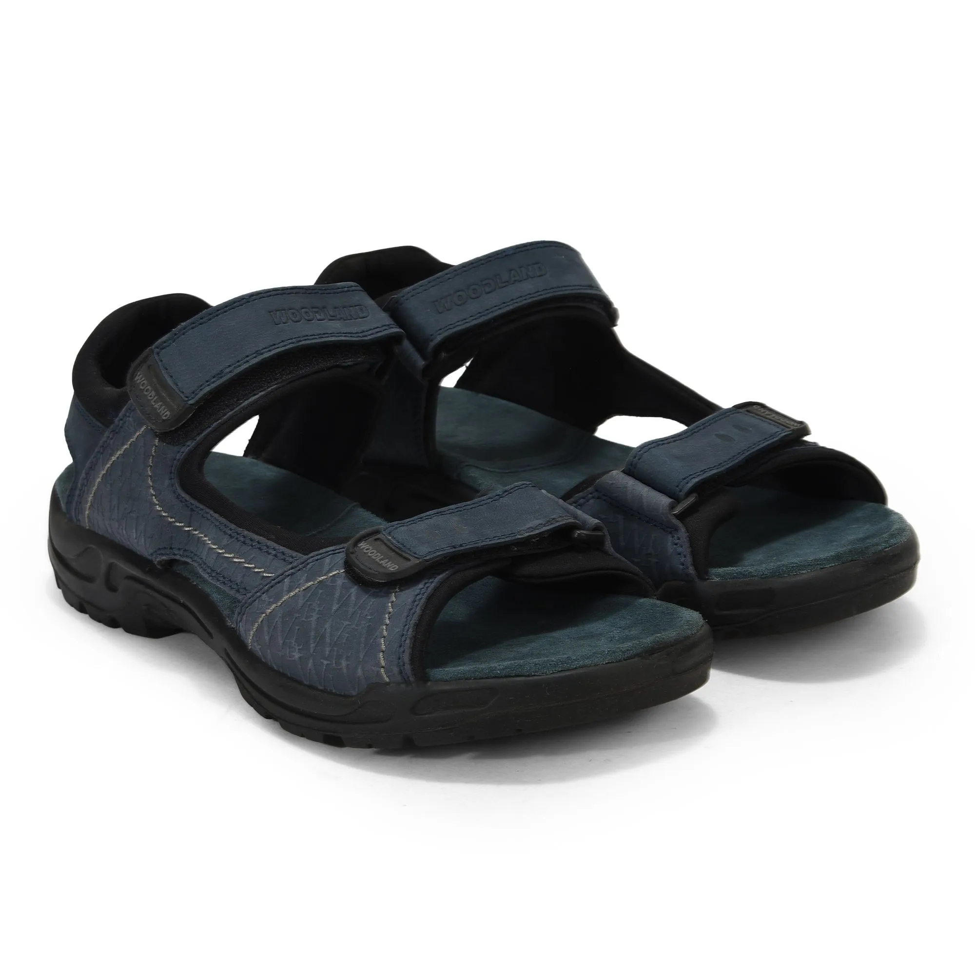 Royal blue casual sandal for men - Thumbnail 6