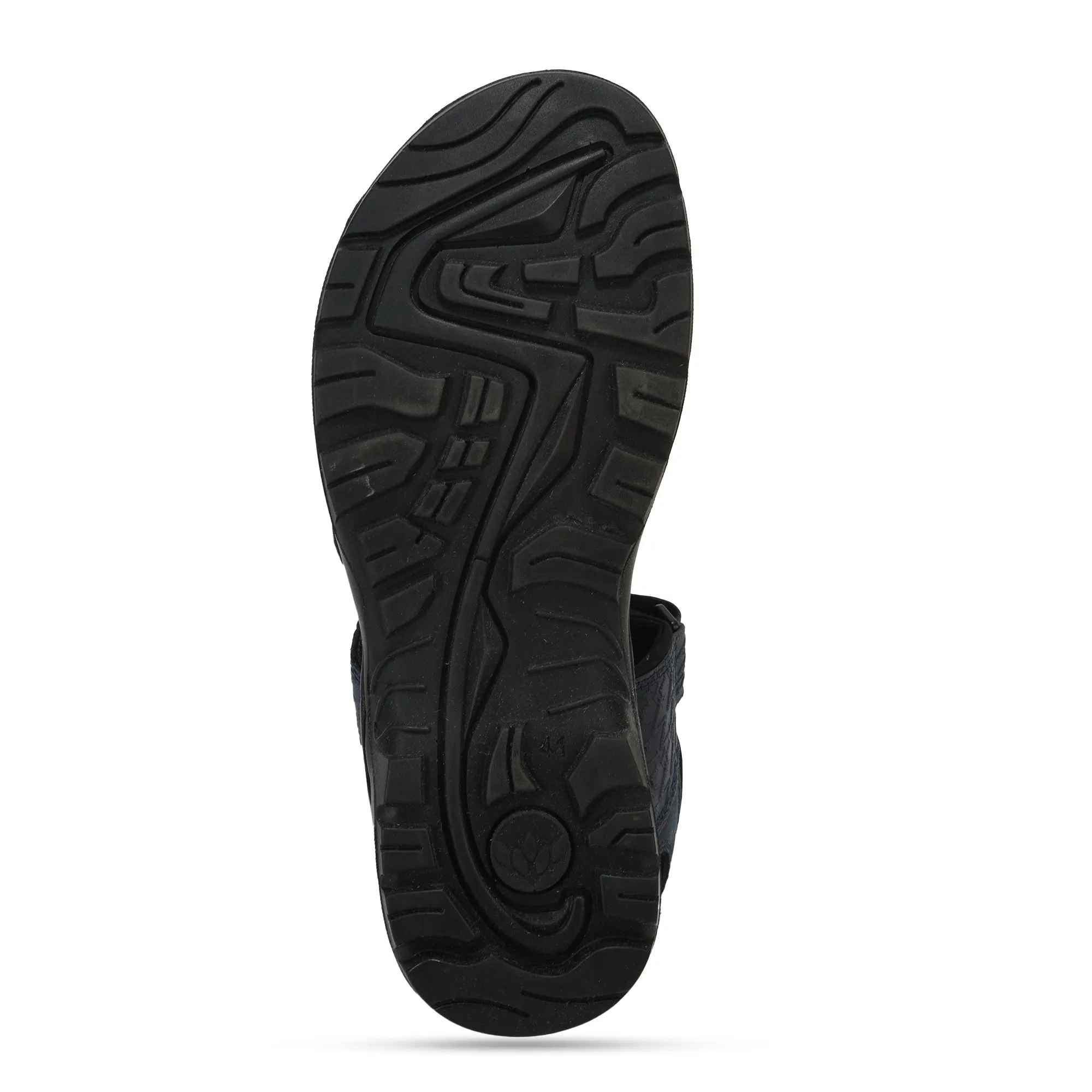 Royal blue casual sandal for men - Thumbnail 7