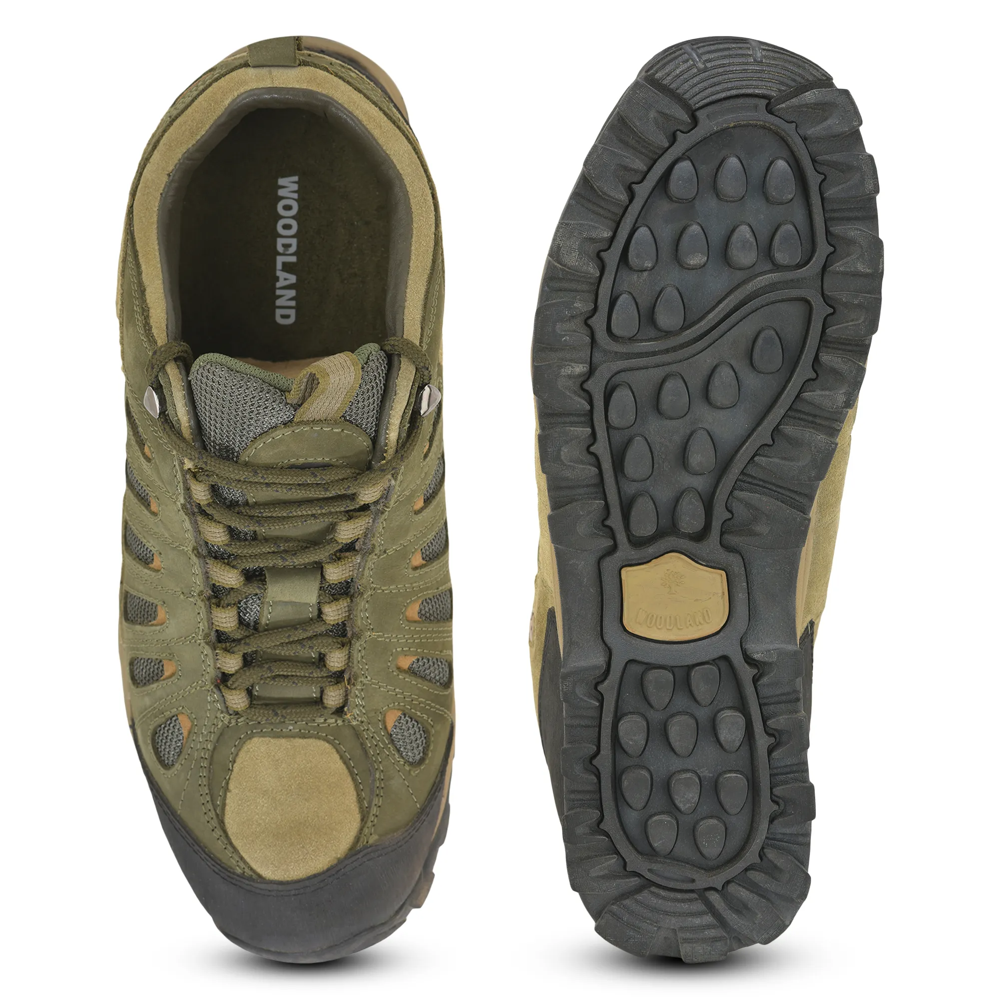 Olive Green Shoes for Men - Thumbnail 9