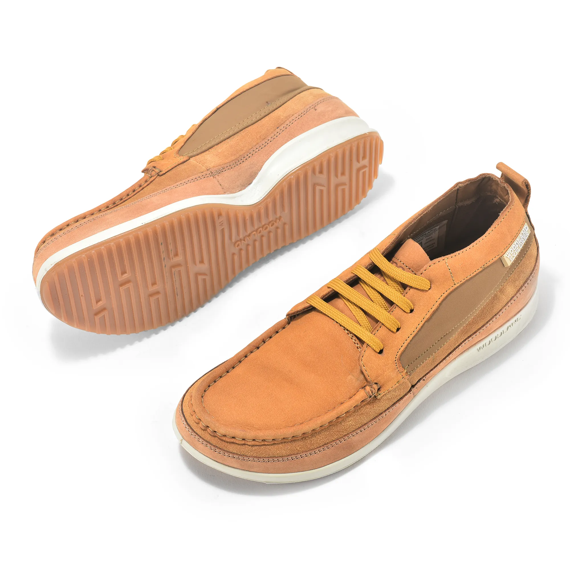 Snaype Nubuck Men Casual Lace Up Shoes - Thumbnail 5