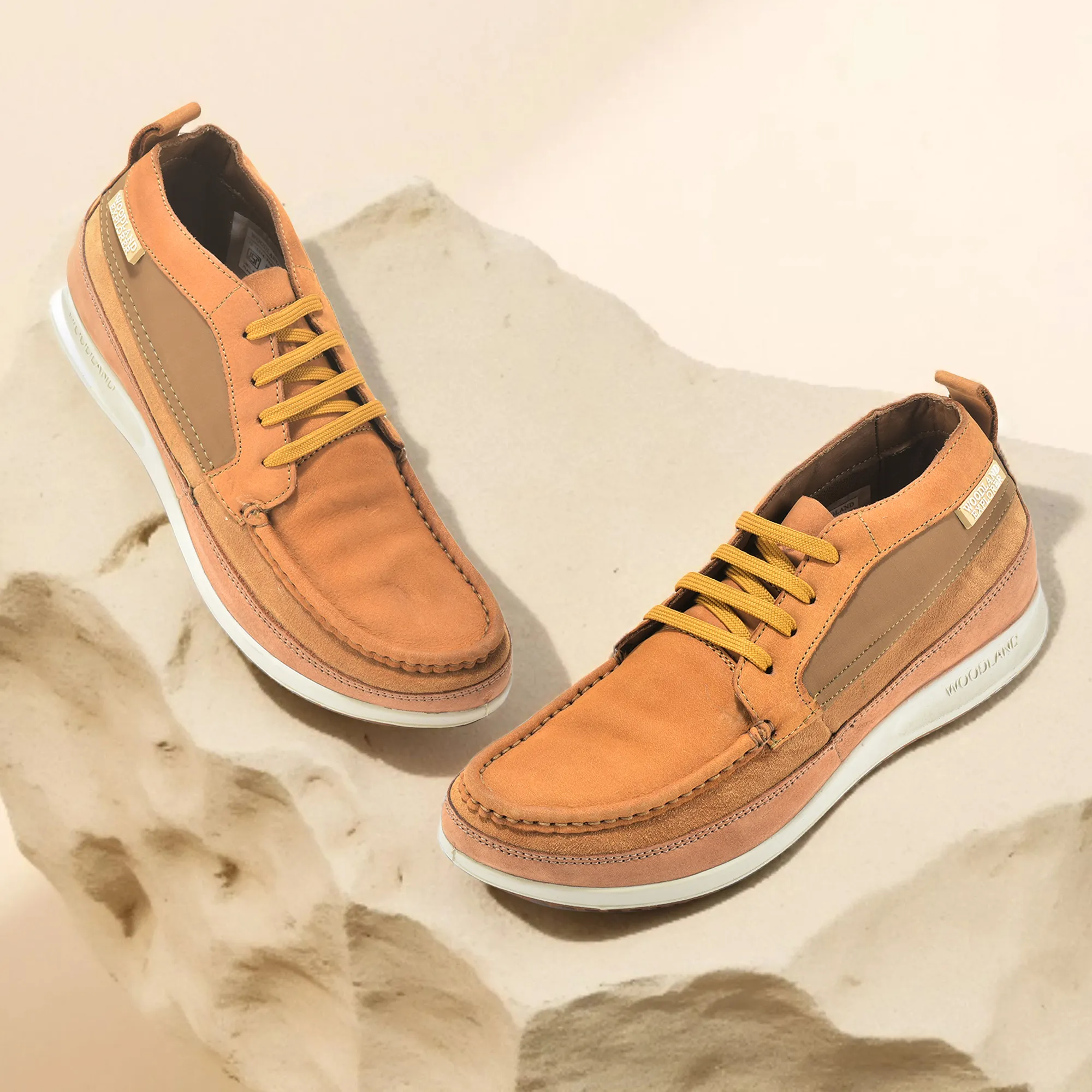 Snaype Nubuck Men Casual Lace Up Shoes - Thumbnail 9