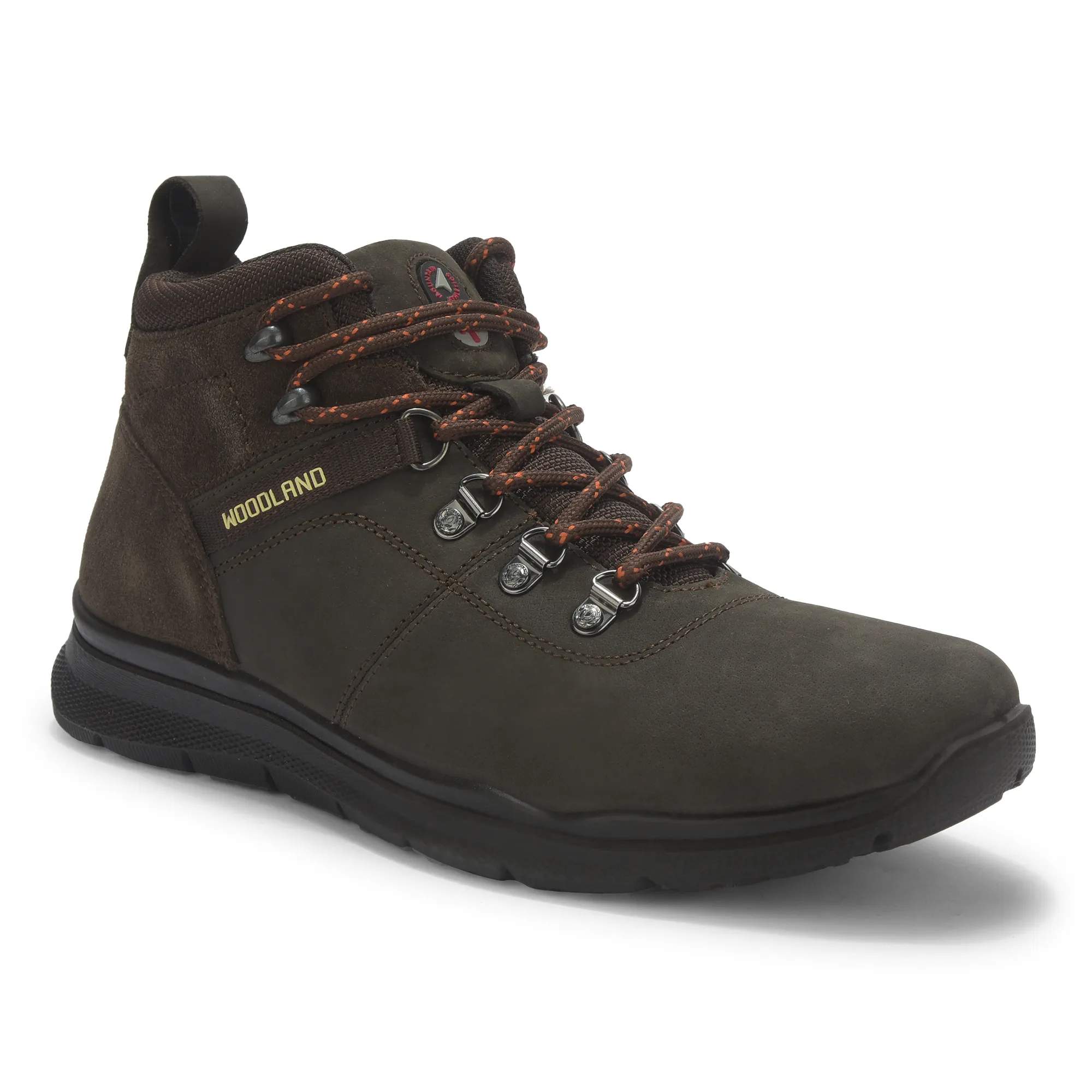 Woodland Russia DBrown Mid-top Boots for Men - Thumbnail 3