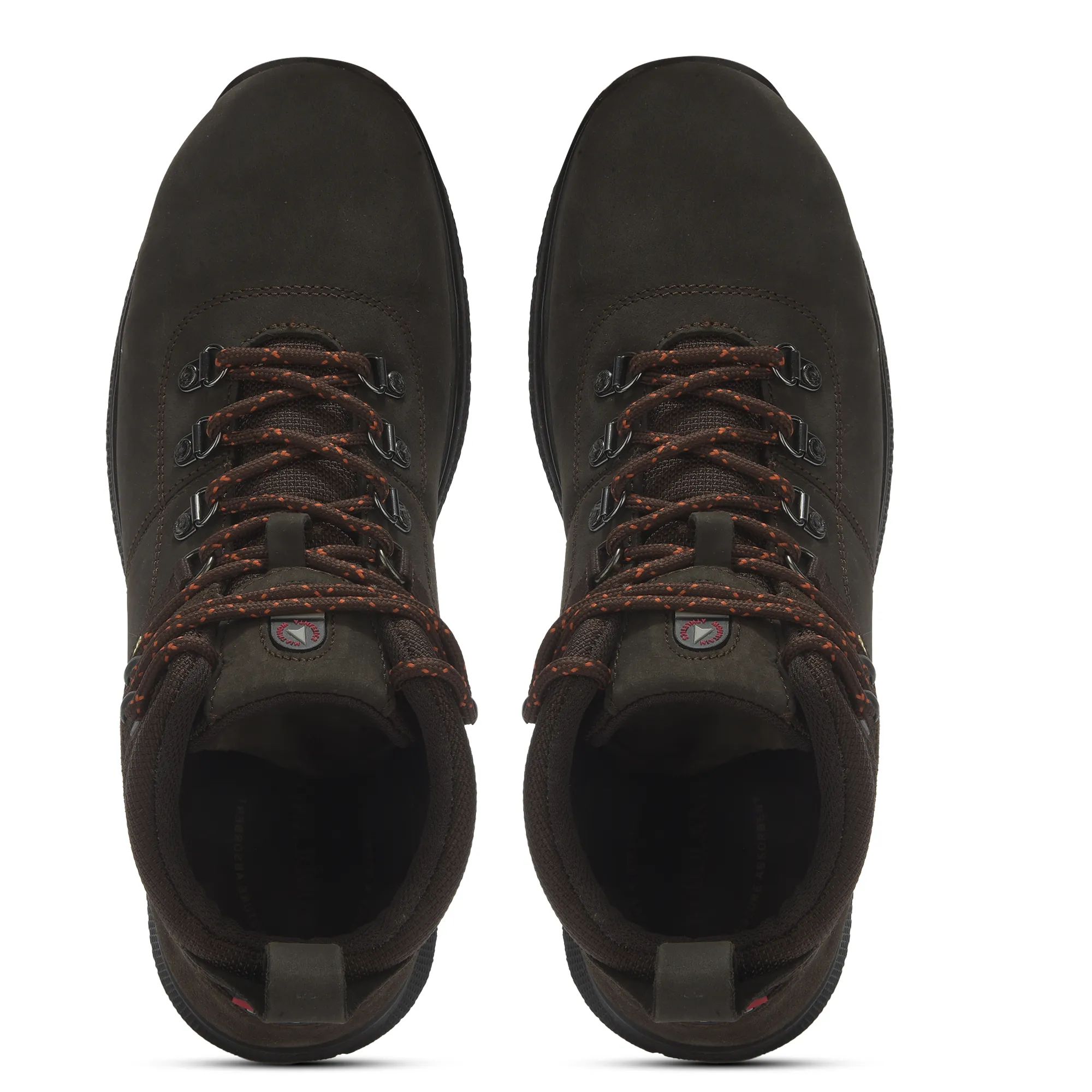 Woodland Russia DBrown Mid-top Boots for Men - Thumbnail 5