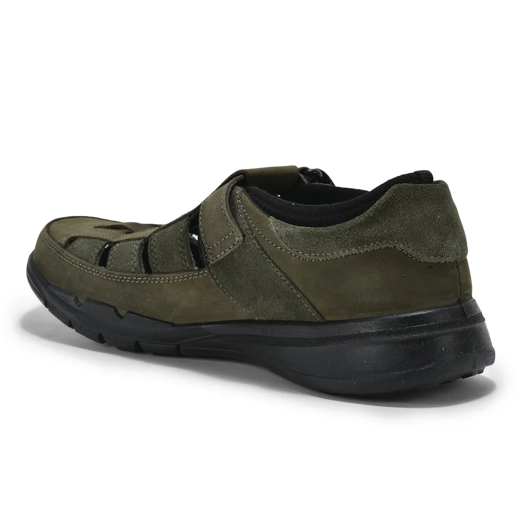 Olive Green Casual Shoes for Men - Thumbnail 5