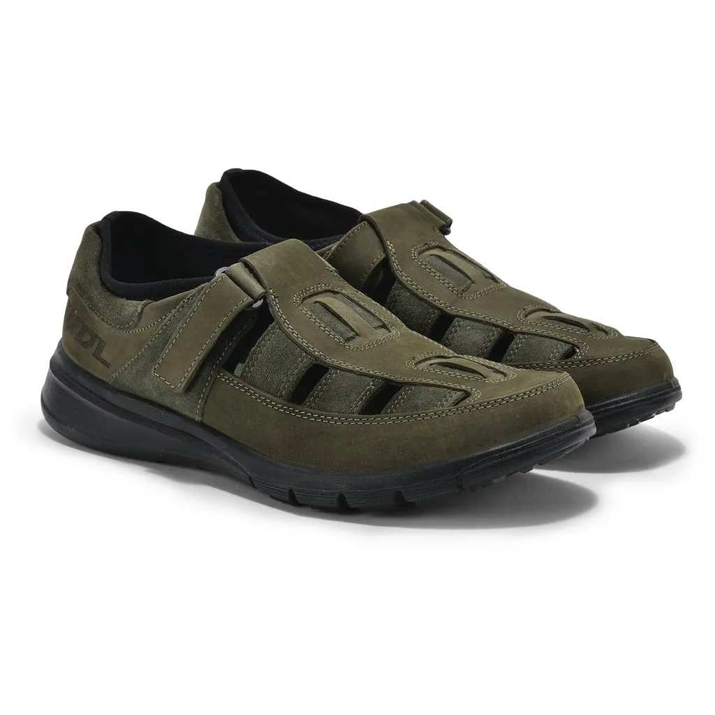 Olive Green Casual Shoes for Men - Thumbnail 6