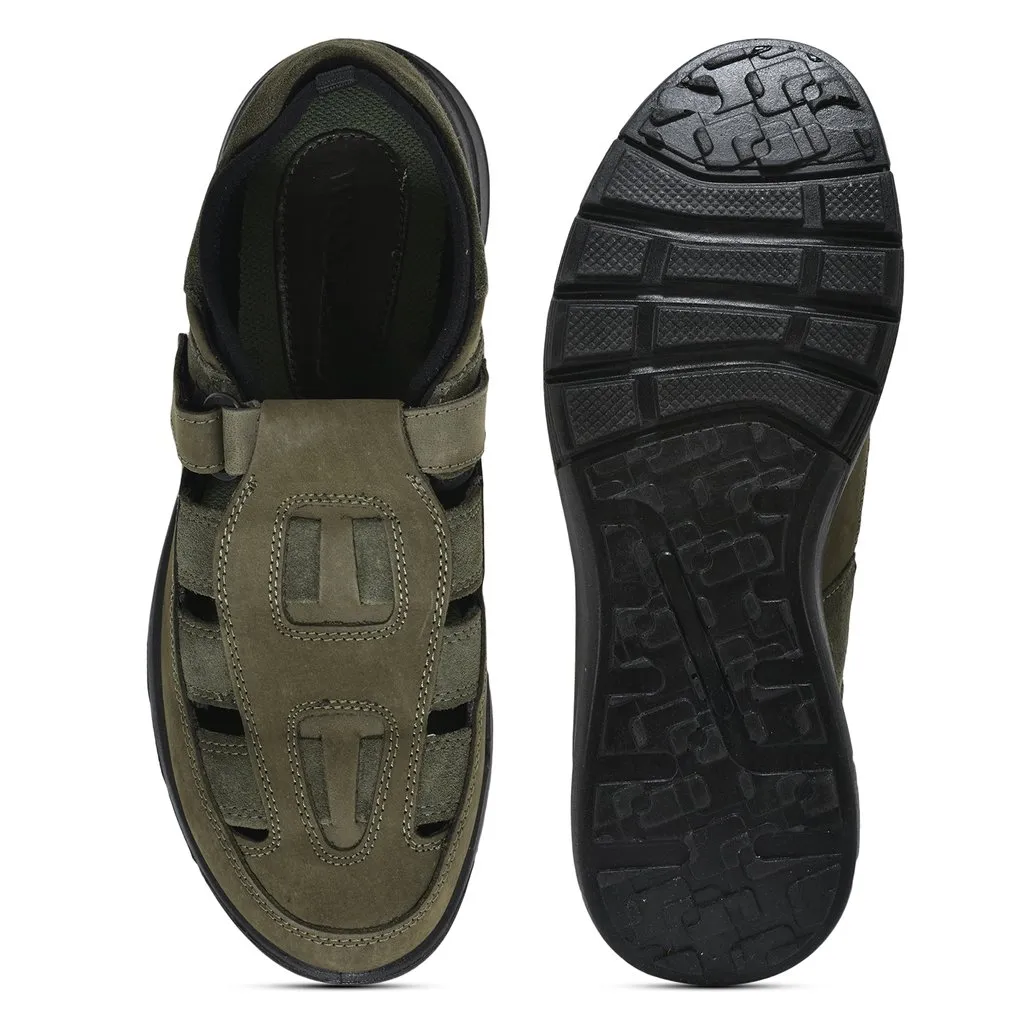 Olive Green Casual Shoes for Men - Thumbnail 7