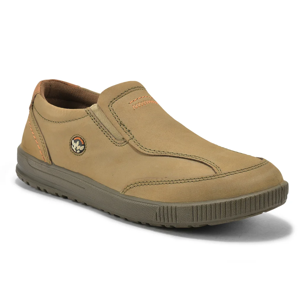 Dubai Khaki Casual slip-on shoes for men - Thumbnail 8