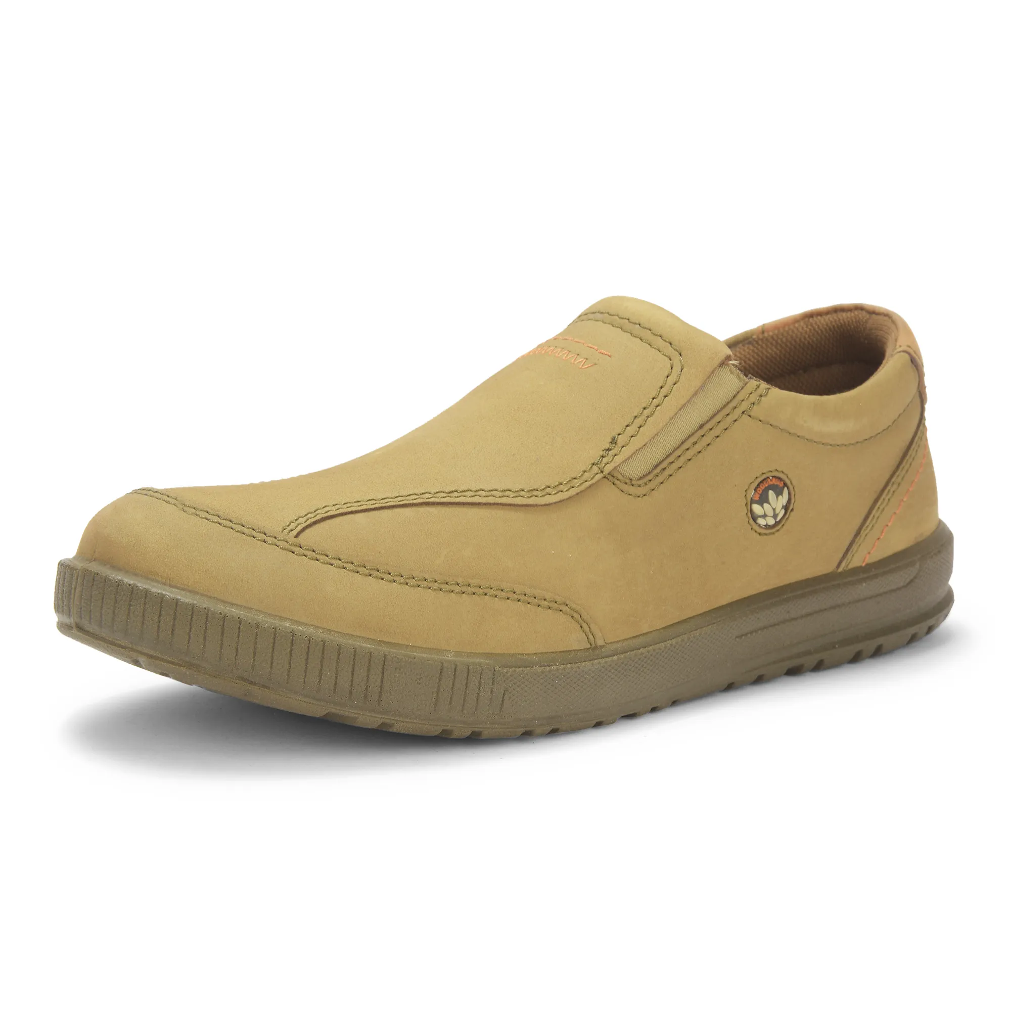 Dubai Khaki Casual slip-on shoes for men - Thumbnail 11