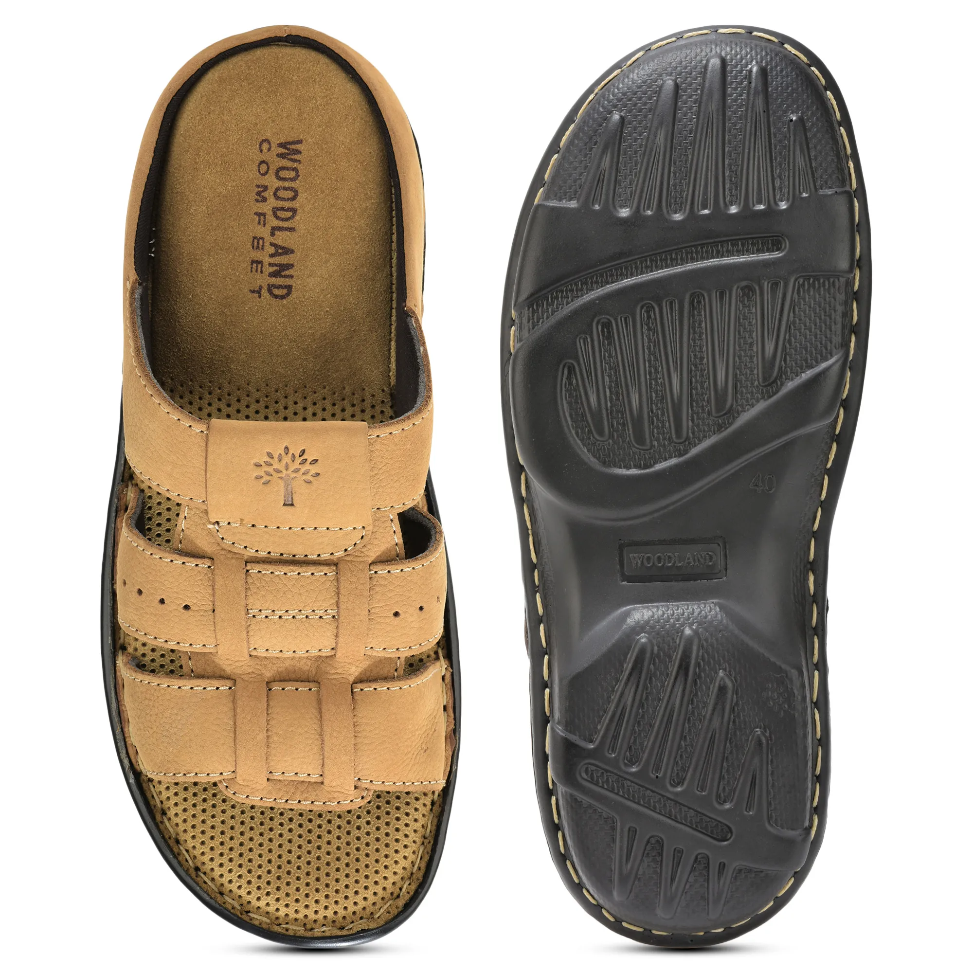 Woodland Everyday Camel Men Slipper - Thumbnail 8