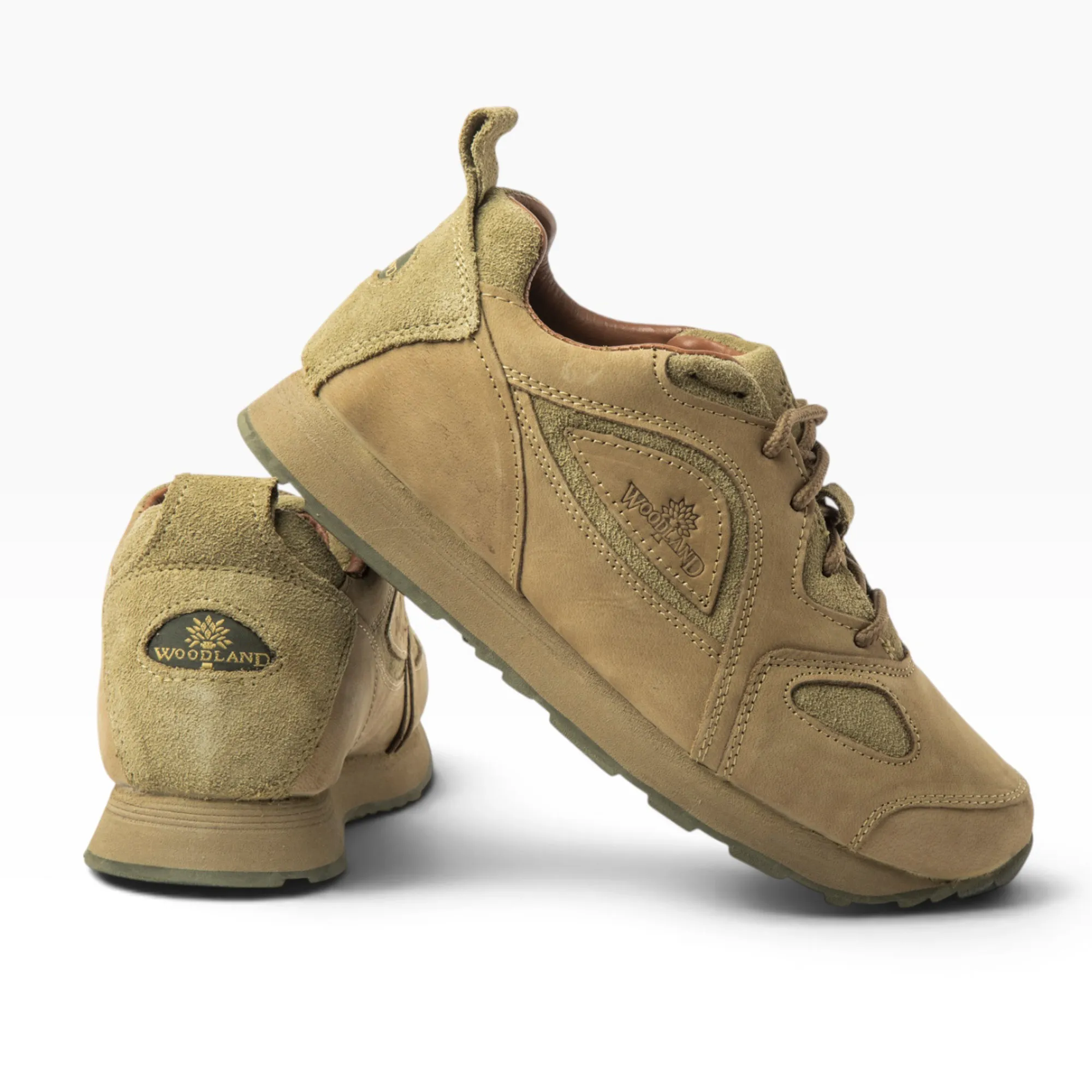 Classic Woodland khaki  casual shoes - Thumbnail 3