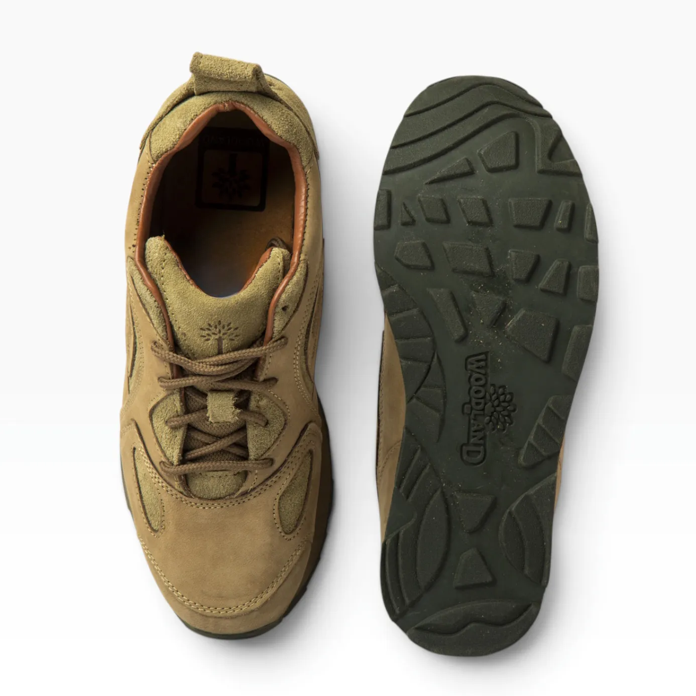 Classic Woodland khaki  casual shoes - Thumbnail 15