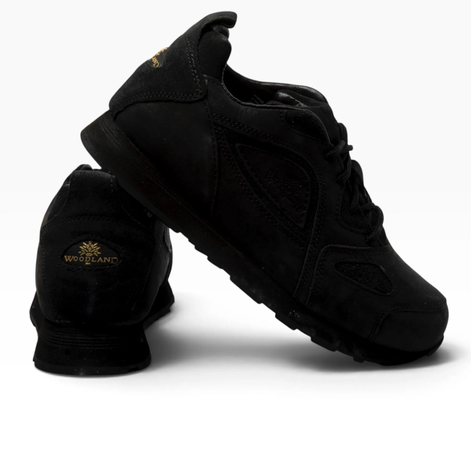 Classic Woodland Black casual shoes 11