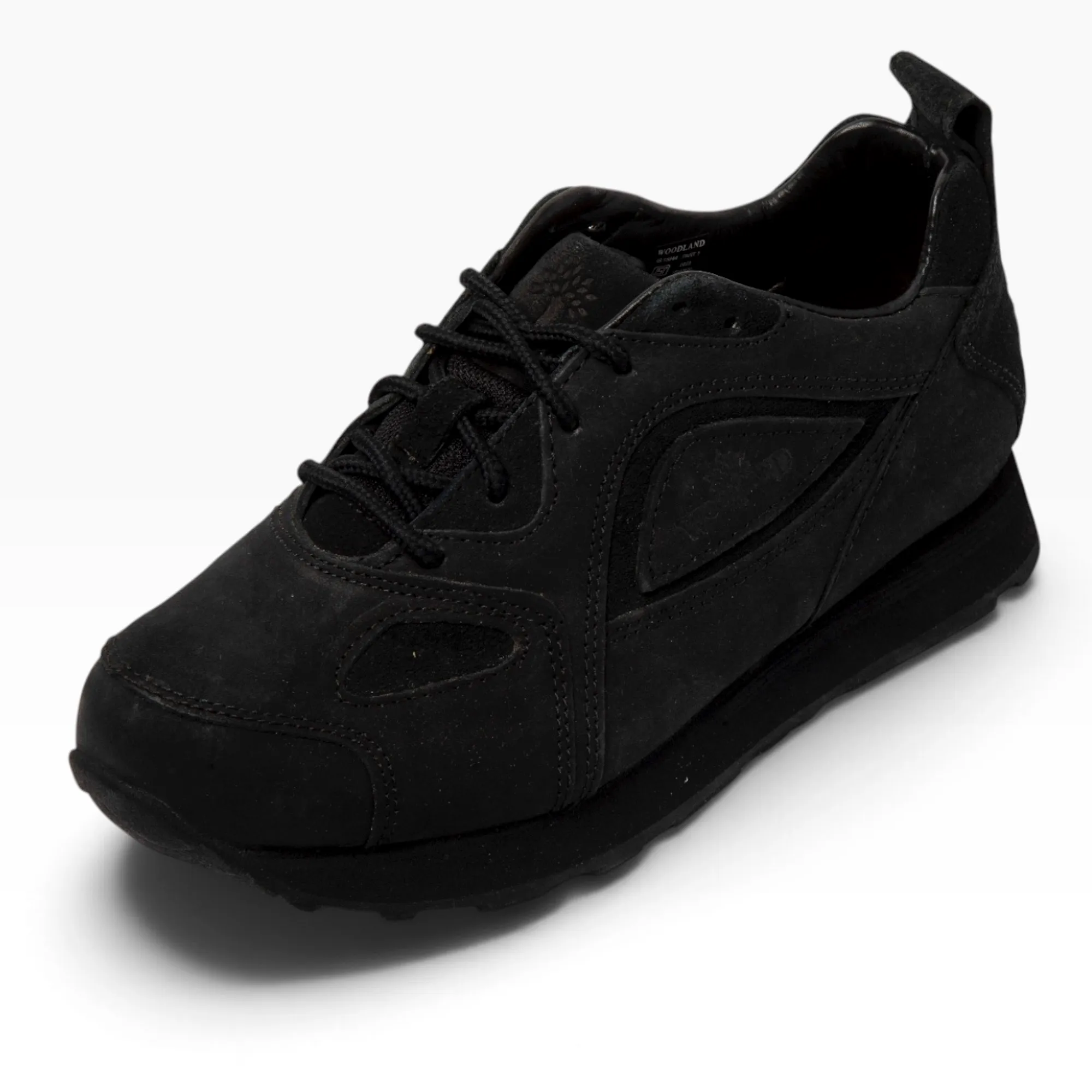 Classic Woodland Black casual shoes 12