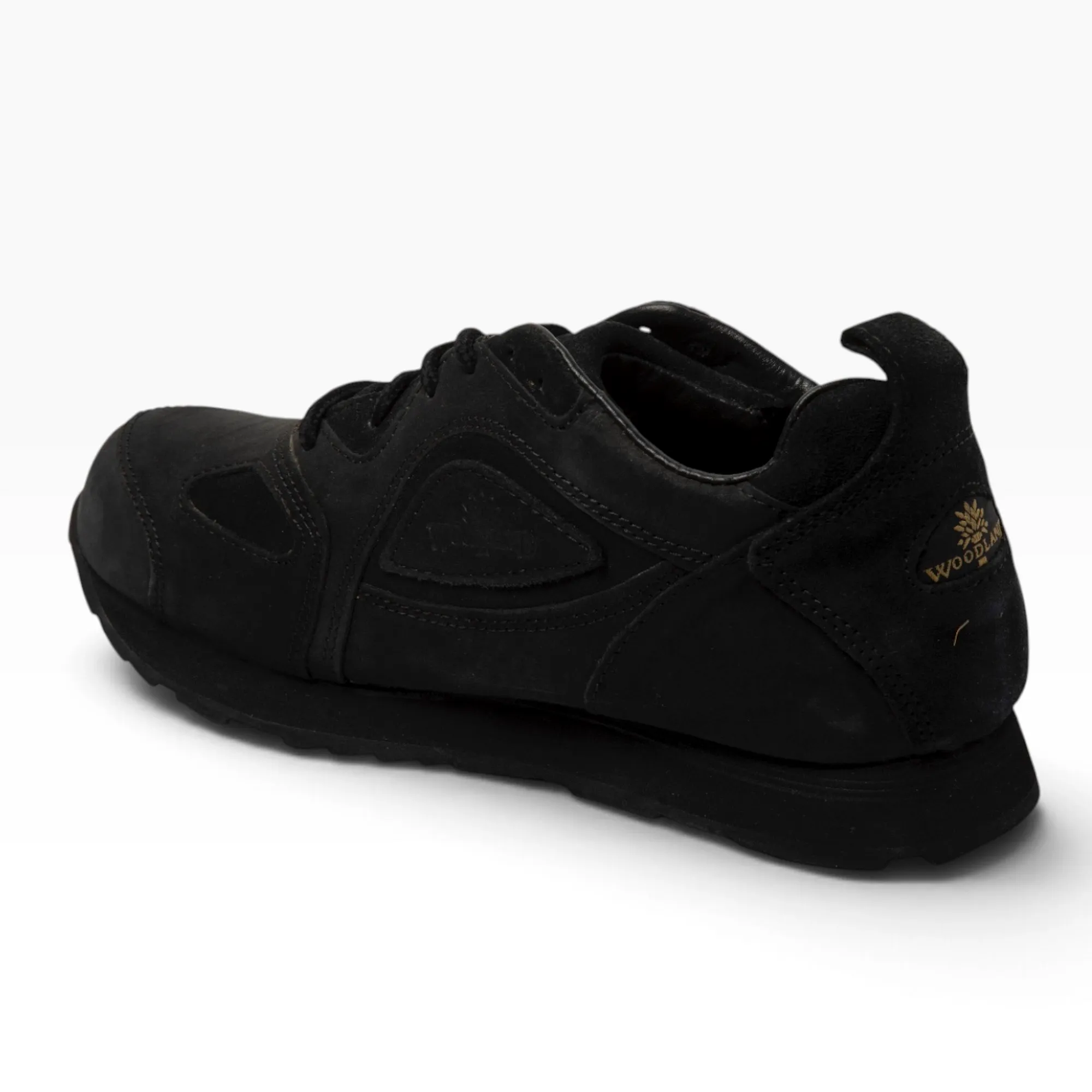 Classic Woodland Black casual shoes 8