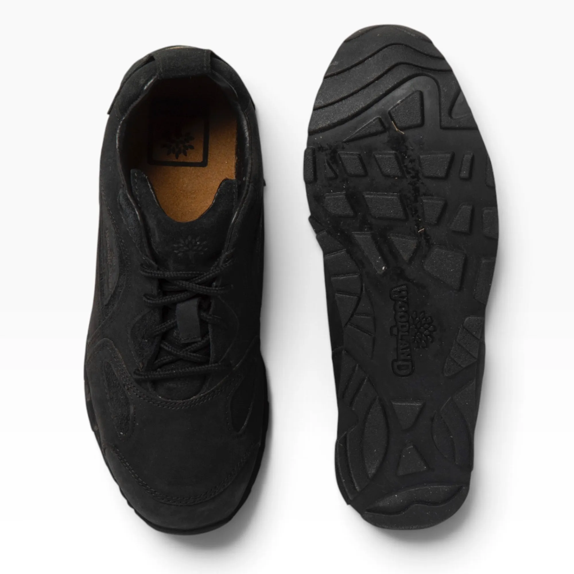 Classic Woodland Black casual shoes 10