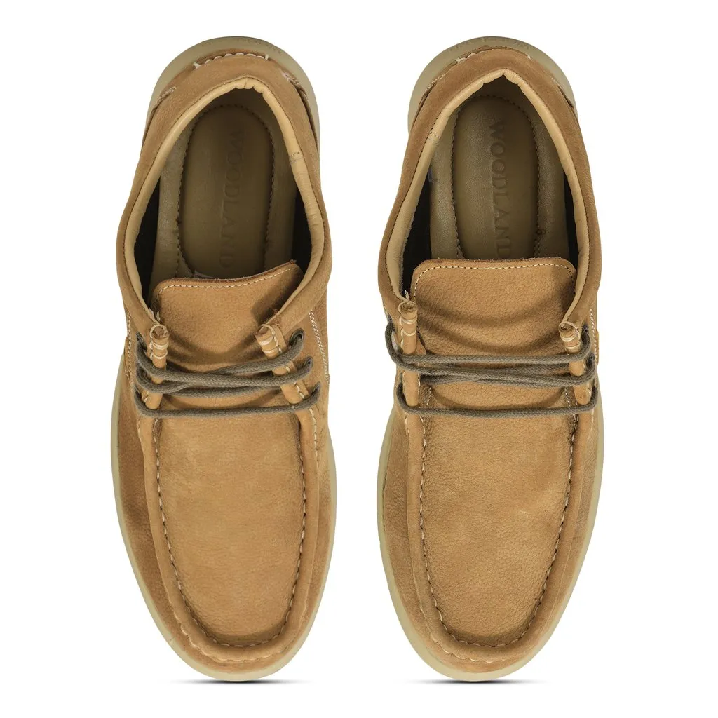 Camel Slip-on Shoe for Men - Thumbnail 3