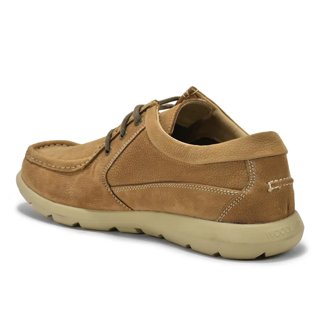 Camel Slip-on Shoe for Men - Thumbnail 5