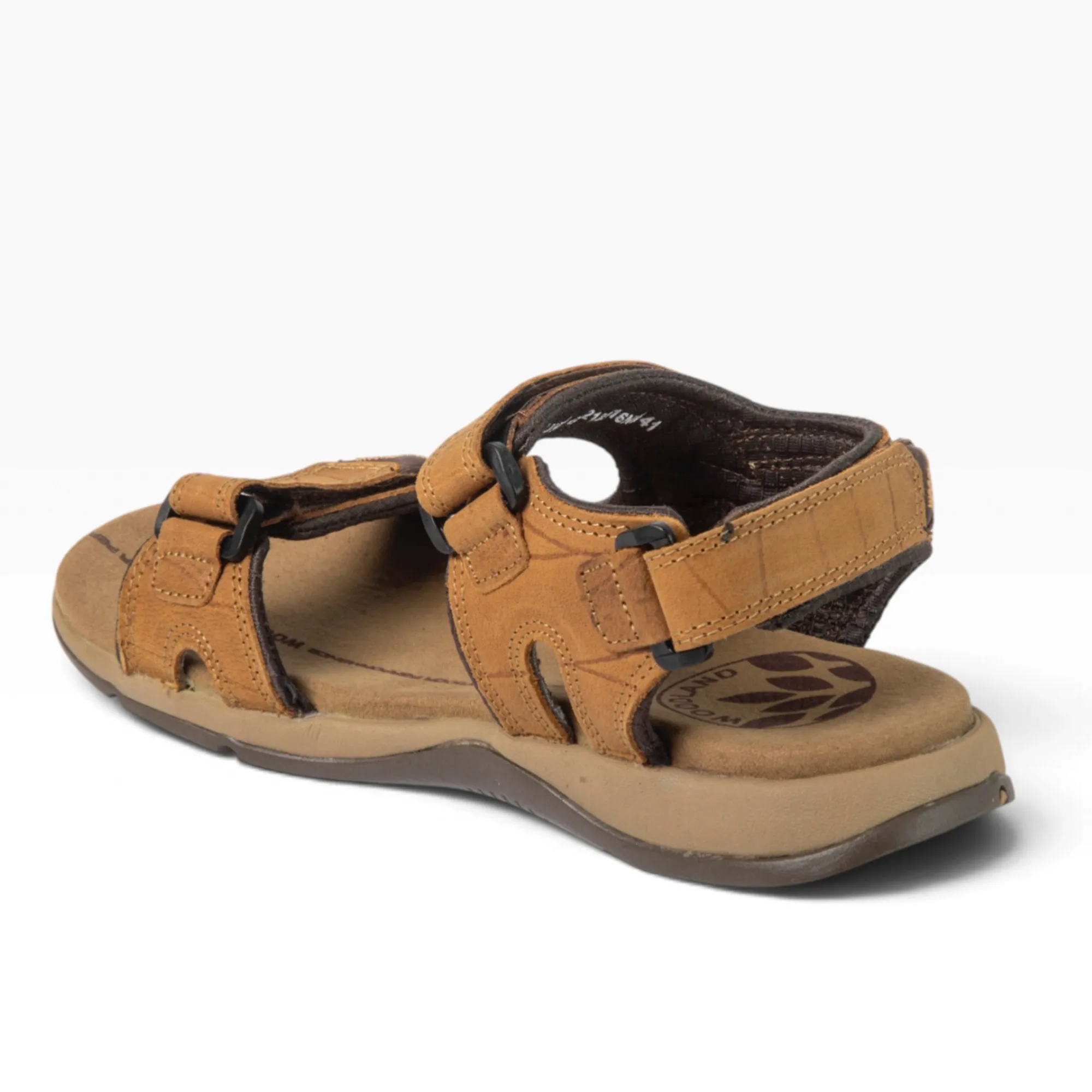 Woodland CAMEL back strap floater sandals 8