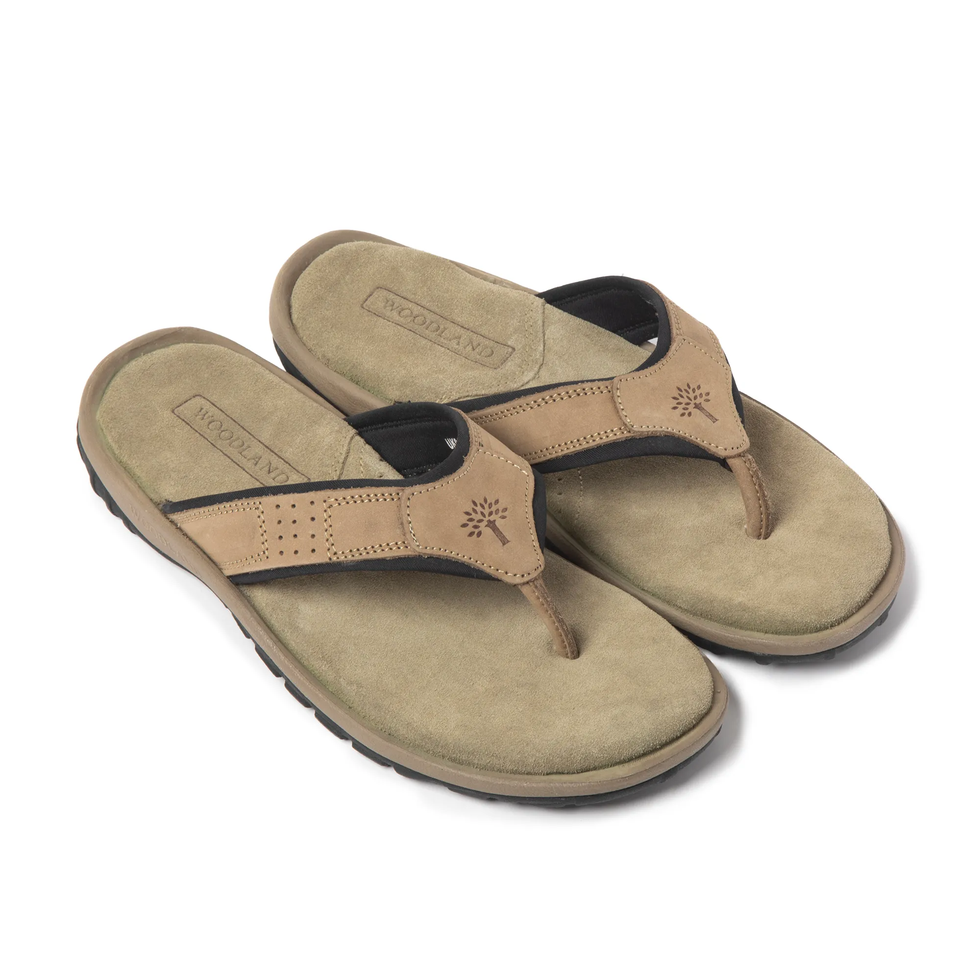 Khaki sandal for men - Thumbnail 14