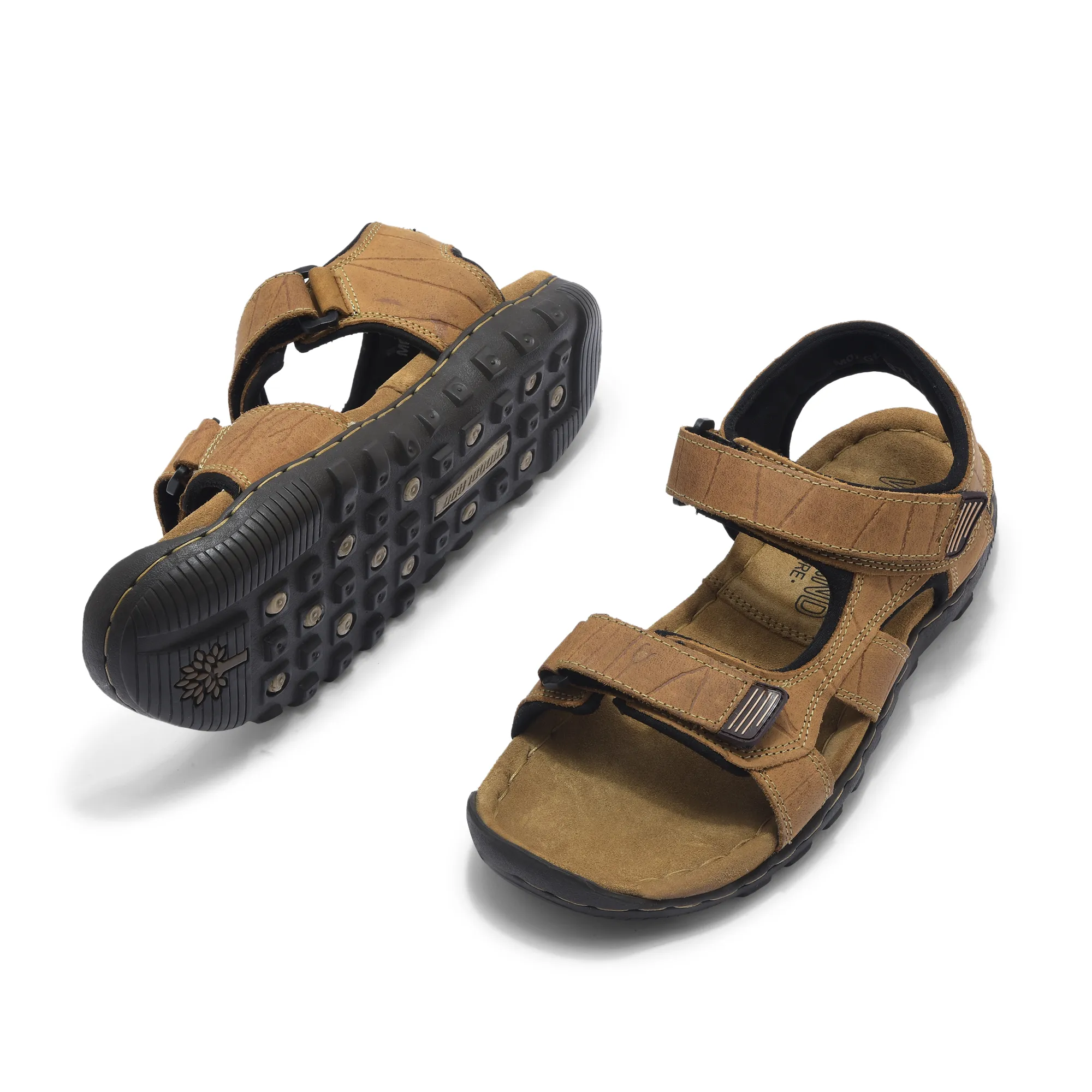 Woodland Camel back strap floater sandals - Thumbnail 5