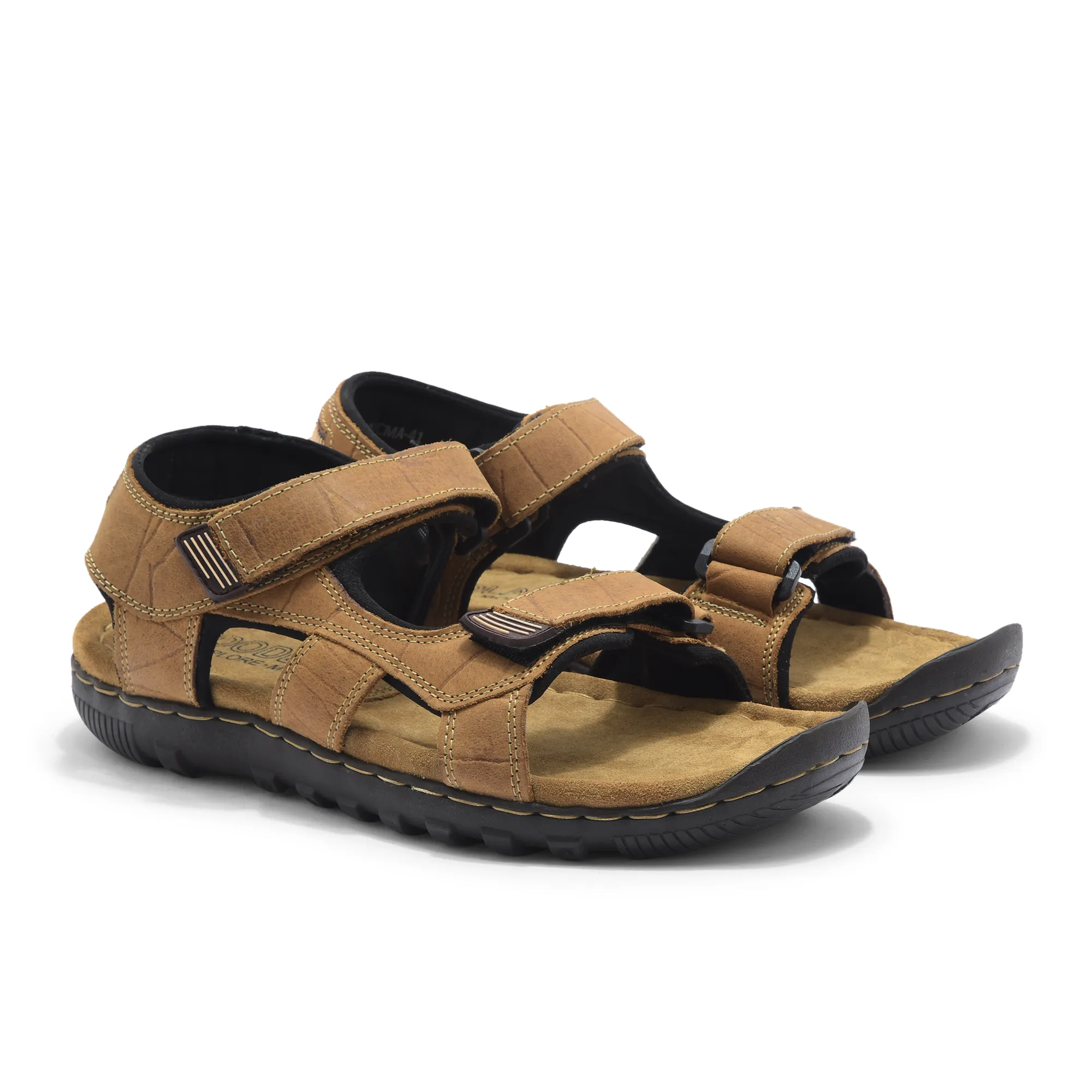 Woodland Camel back strap floater sandals - Thumbnail 7
