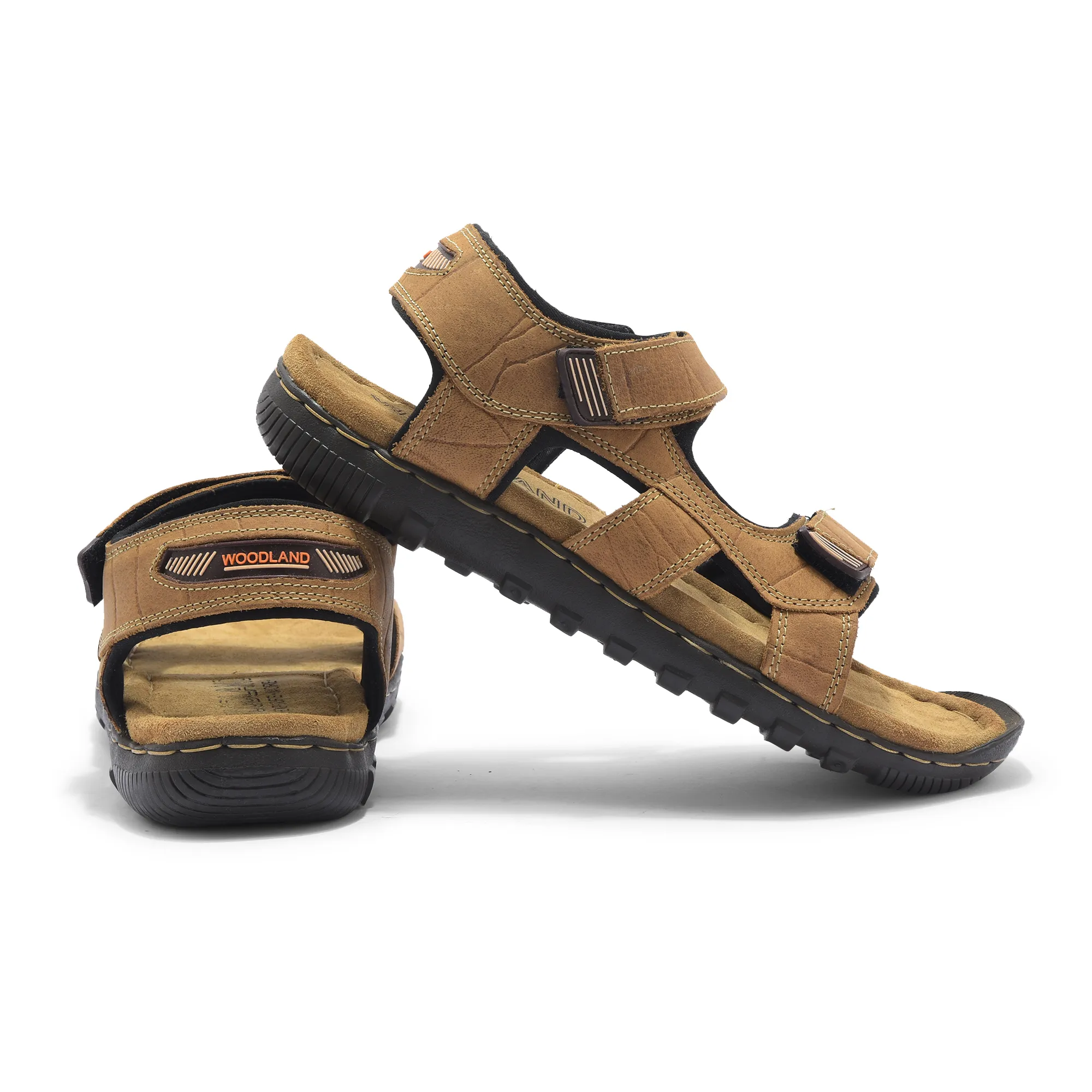Woodland Camel back strap floater sandals - Thumbnail 10